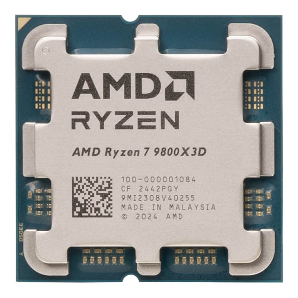 AMD Ryzen 7 9800X3D + MSI X670E MAG Tomahawk WiFi AMD AM5 ATX Motherboard + 32GB GSKILL DDR5 RAM
