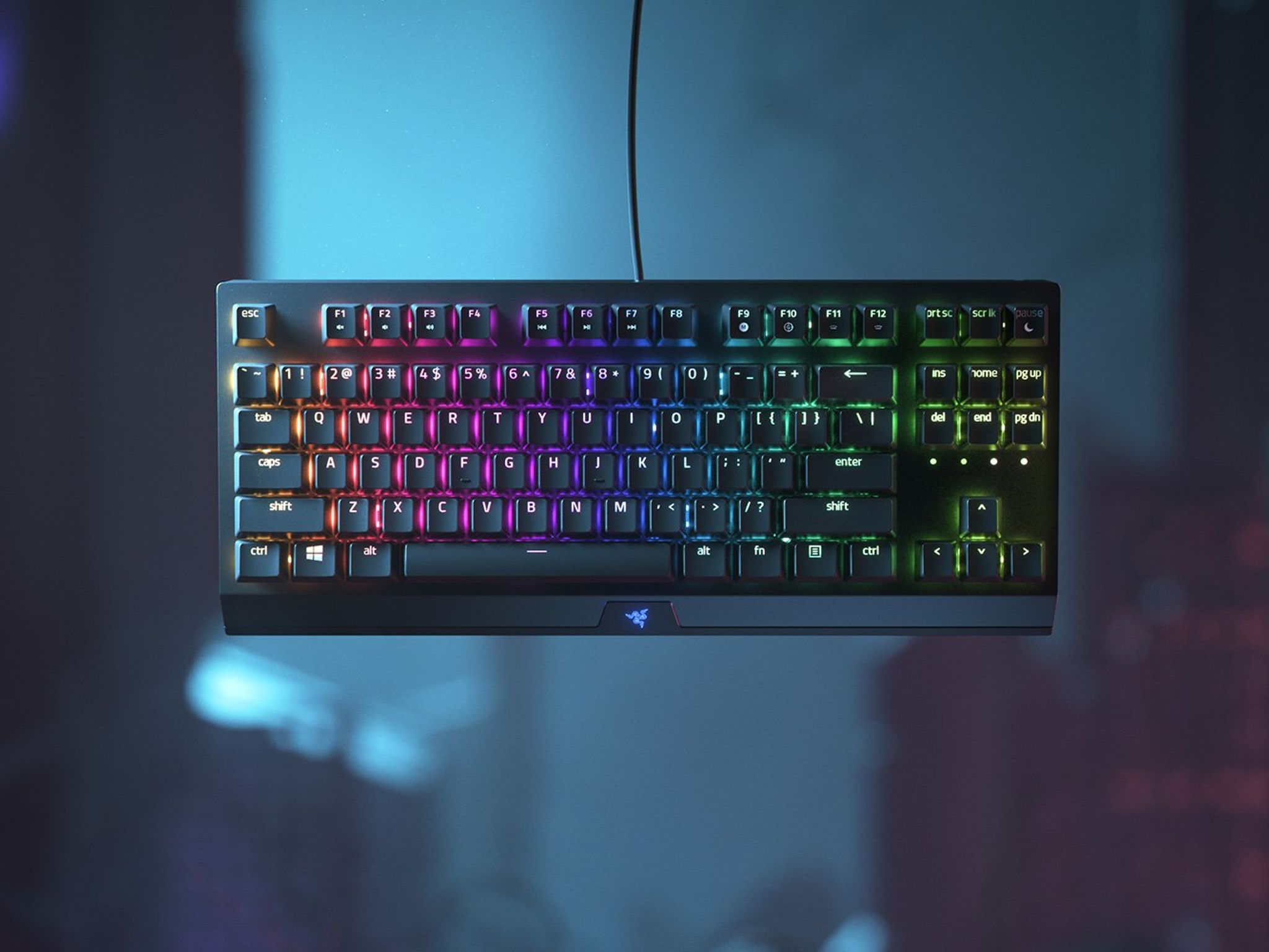 Razer BlackWidow V3 Tenkeyless/TKL RGB Black Mechanical Gaming Keyboard