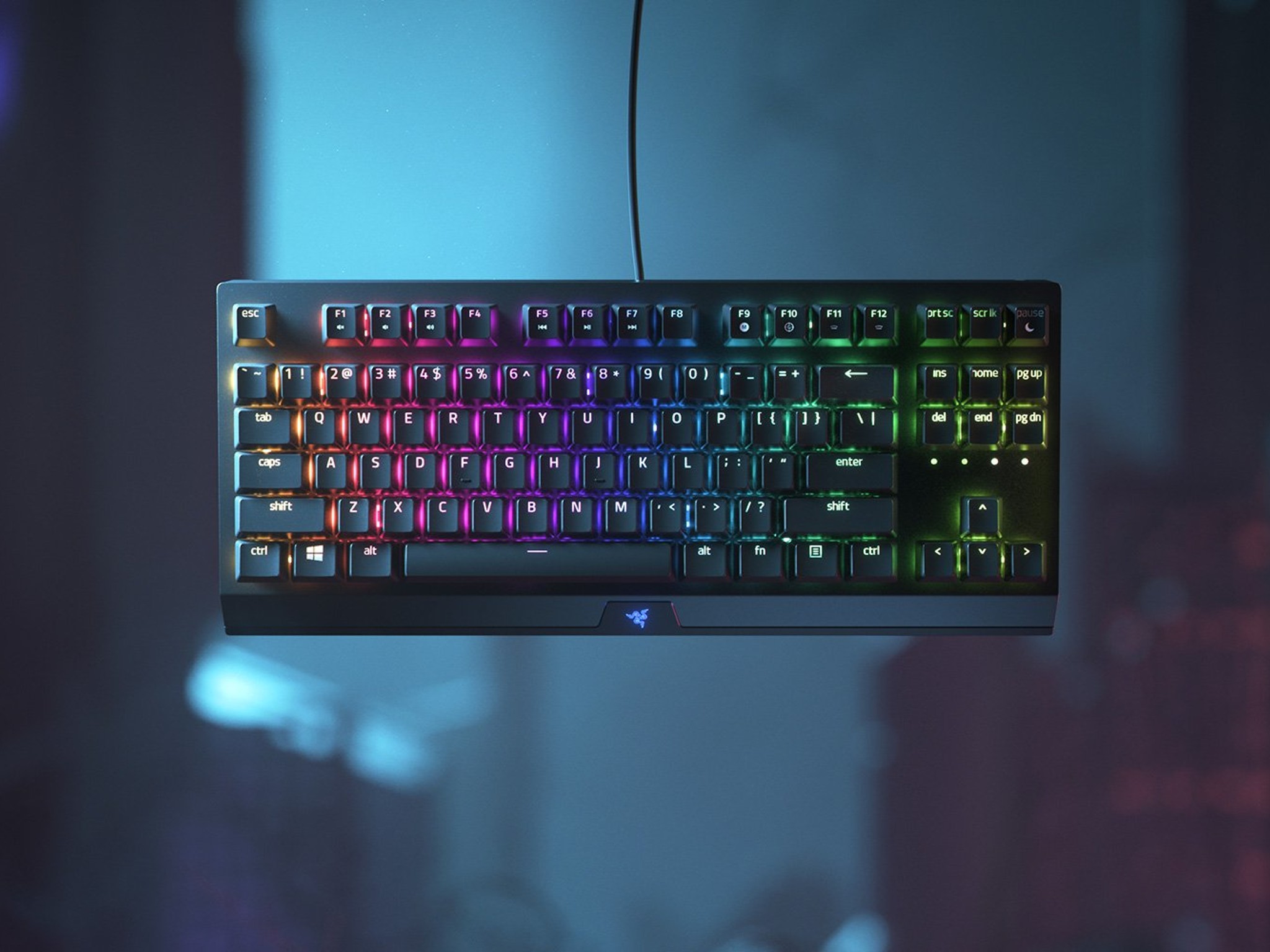 Razer BlackWidow V3 Tenkeyless/TKL RGB Black Mechanical Gaming Keyboard
