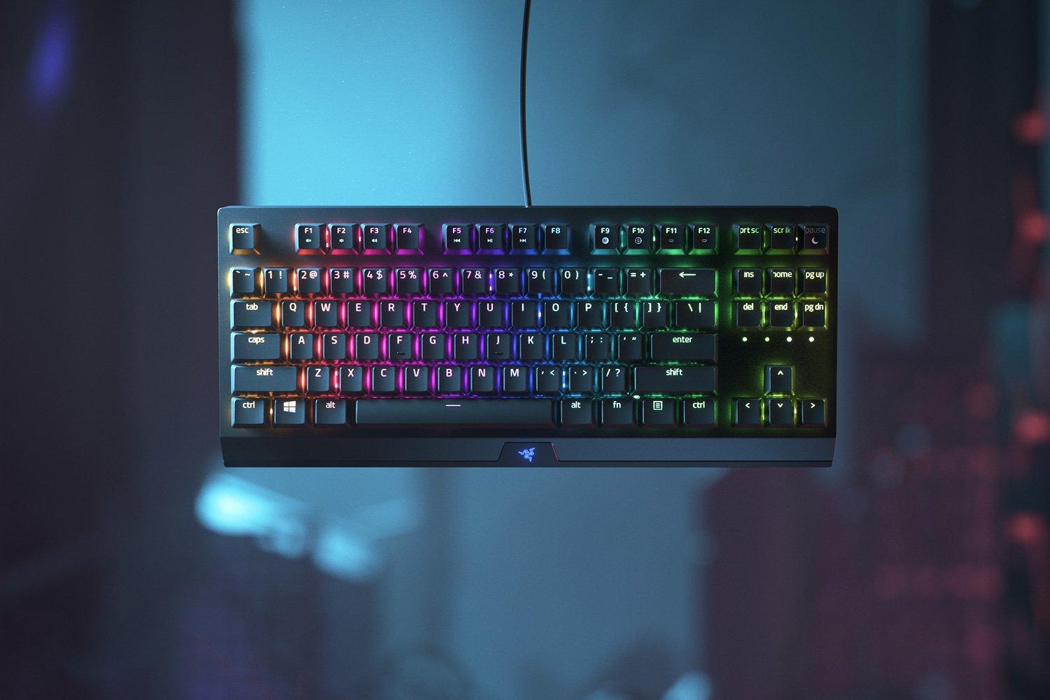 Razer BlackWidow V3 Tenkeyless/TKL RGB Black Mechanical Gaming Keyboard