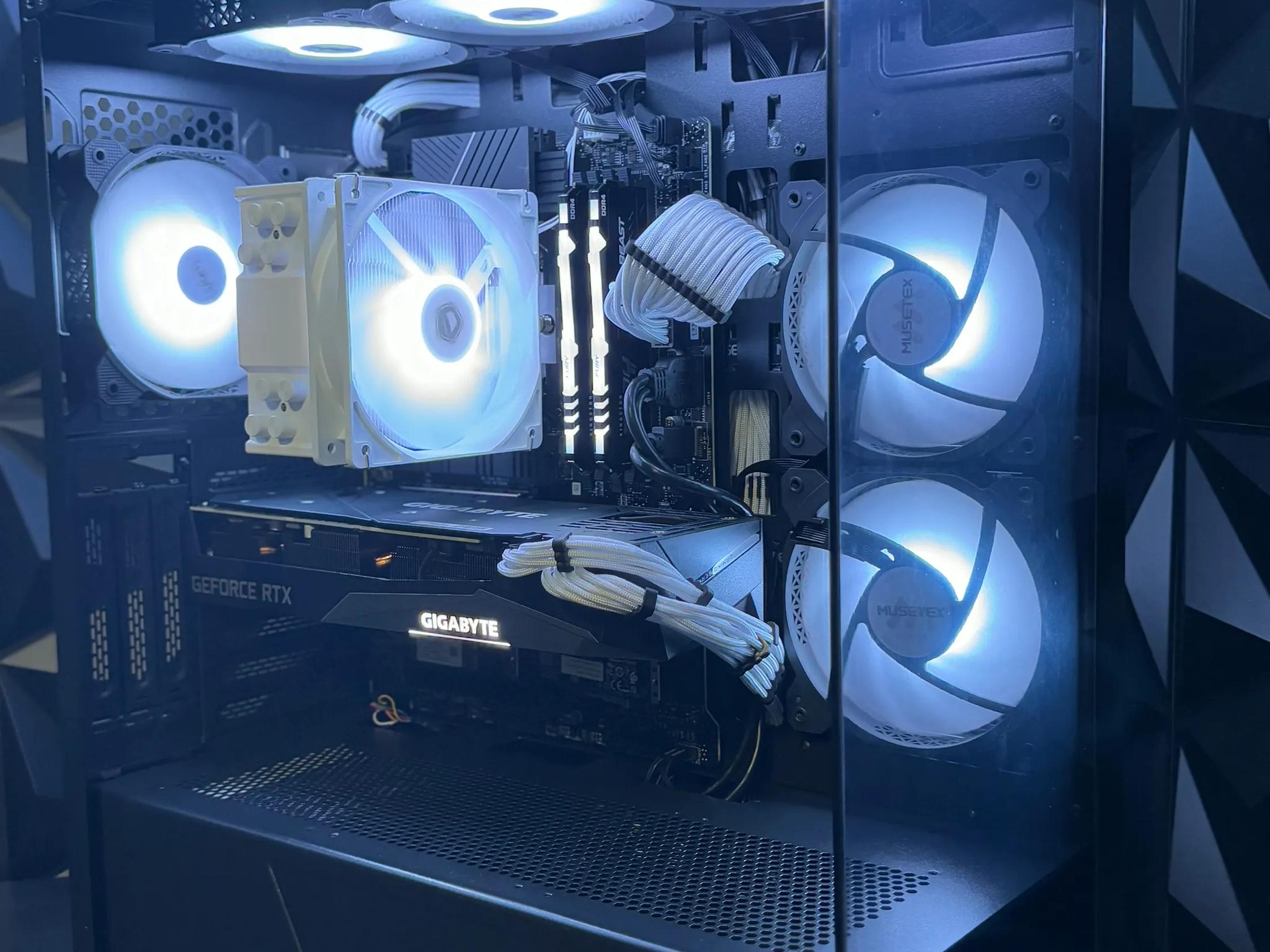 ☯︎☾𖤓The Yin Yang Build ☯︎☾𖤓| I5 12th Gen| RTX 3070| 16 GB DDR4 RGB| 1.75 TB M.2 Tusker Build 1270