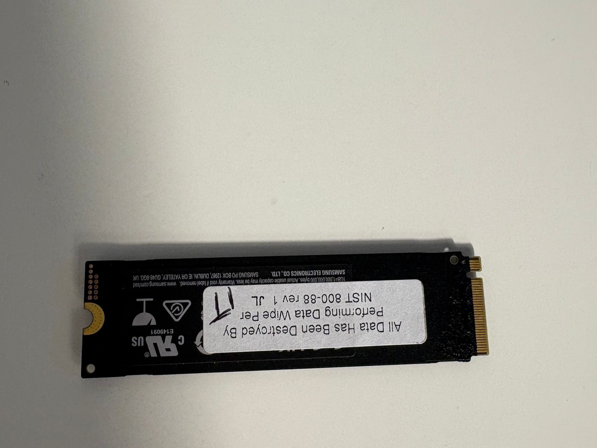 Samsung 1TB 970 EVO Plus - M.2 NVMe (PCIe 3.0x4)