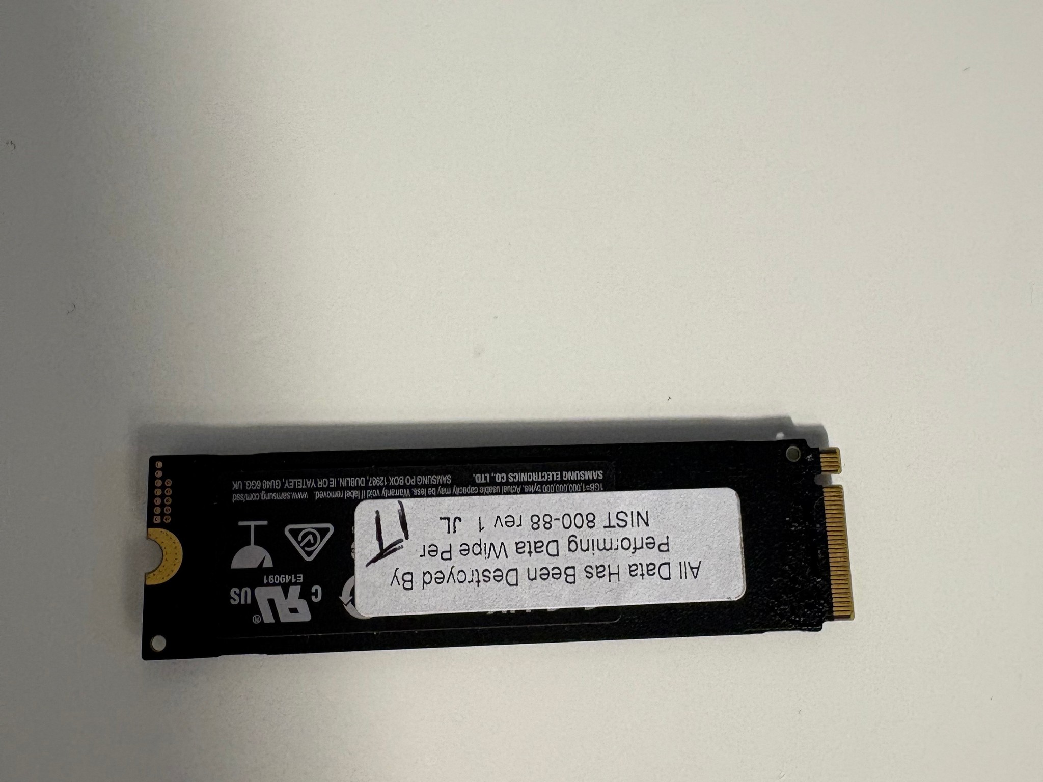 Samsung 1TB 970 EVO Plus - M.2 NVMe (PCIe 3.0x4)