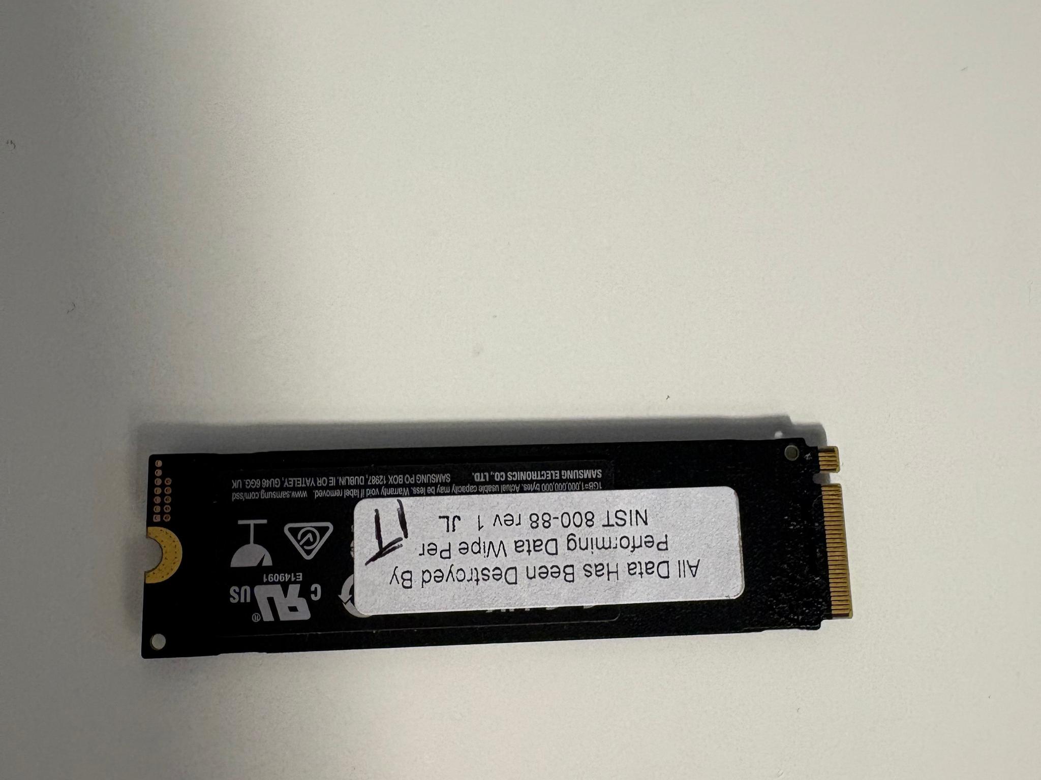 Samsung 1TB 970 EVO Plus - M.2 NVMe (PCIe 3.0x4)
