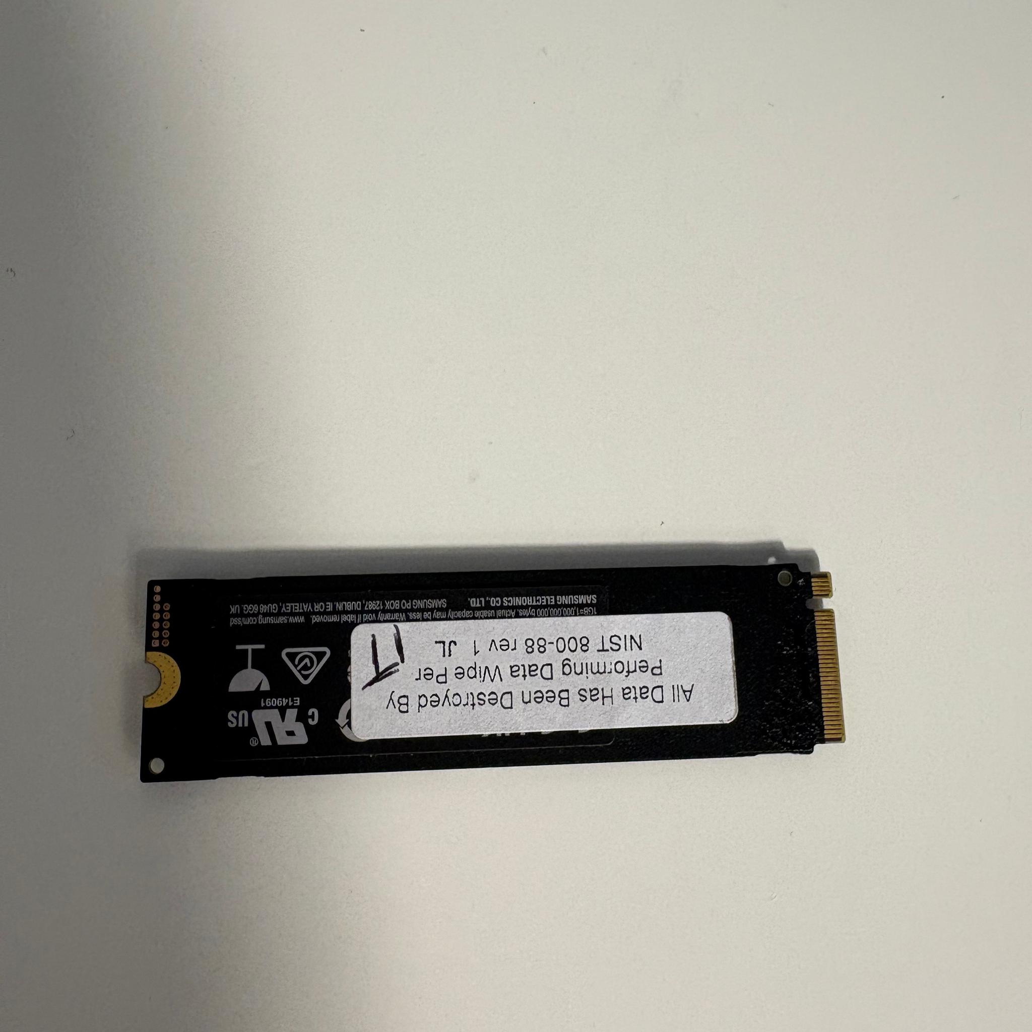 Samsung 1TB 970 EVO Plus - M.2 NVMe (PCIe 3.0x4)