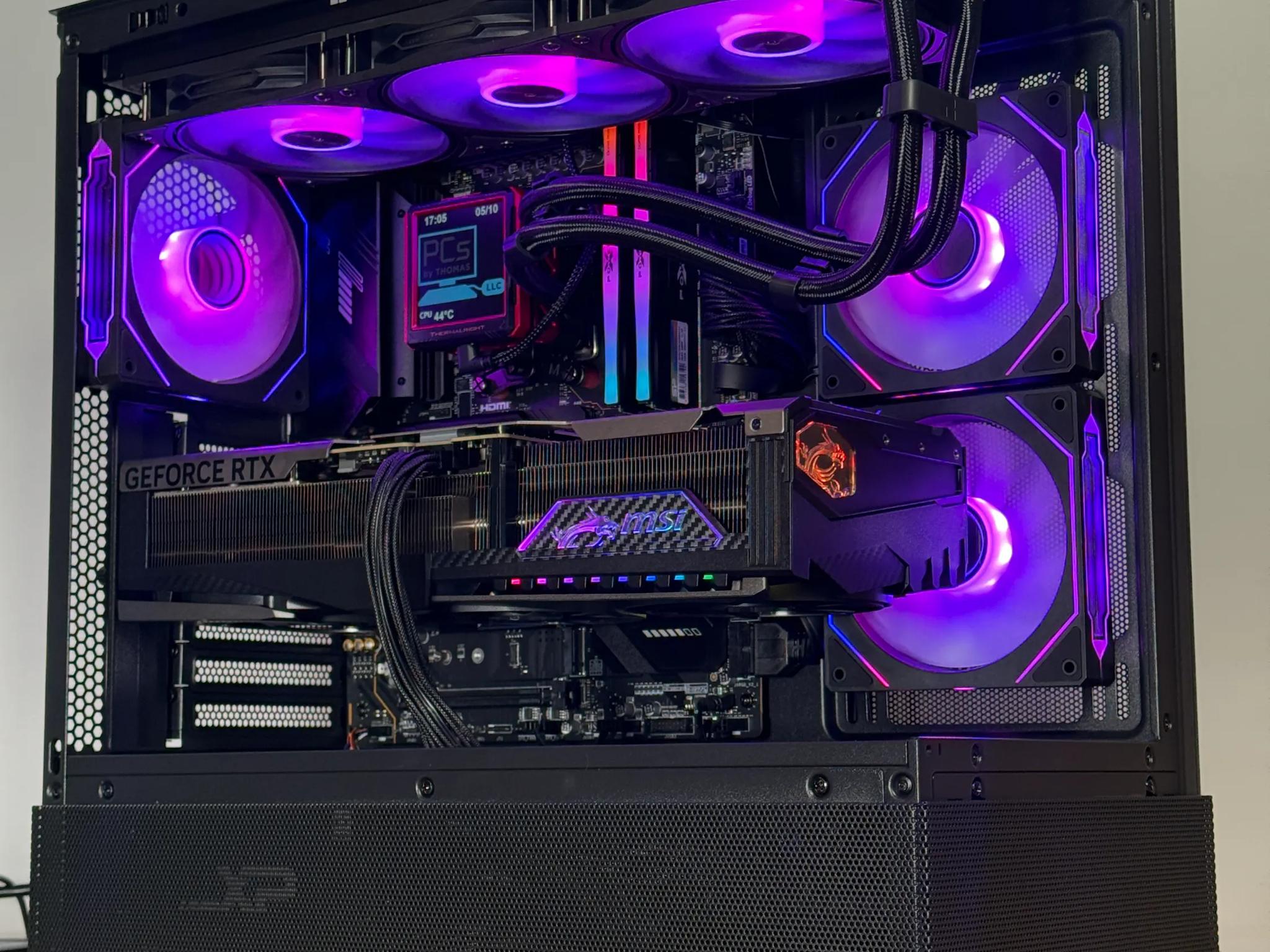 RTX 5090 Flagship Gaming PC Ryzen 9800x3d 64GB DDR5 4TB NVME