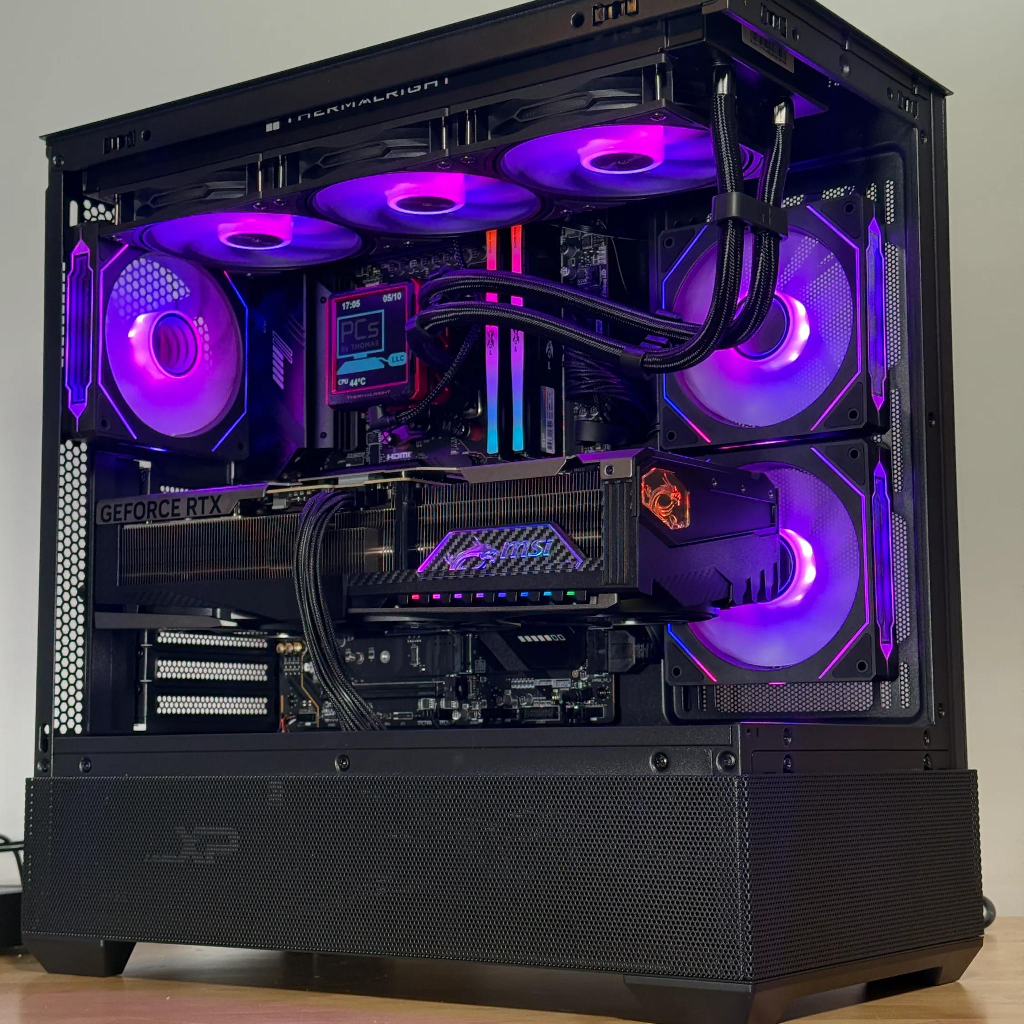 RTX 5090 Flagship Gaming PC Ryzen 9800x3d 64GB DDR5 4TB NVME