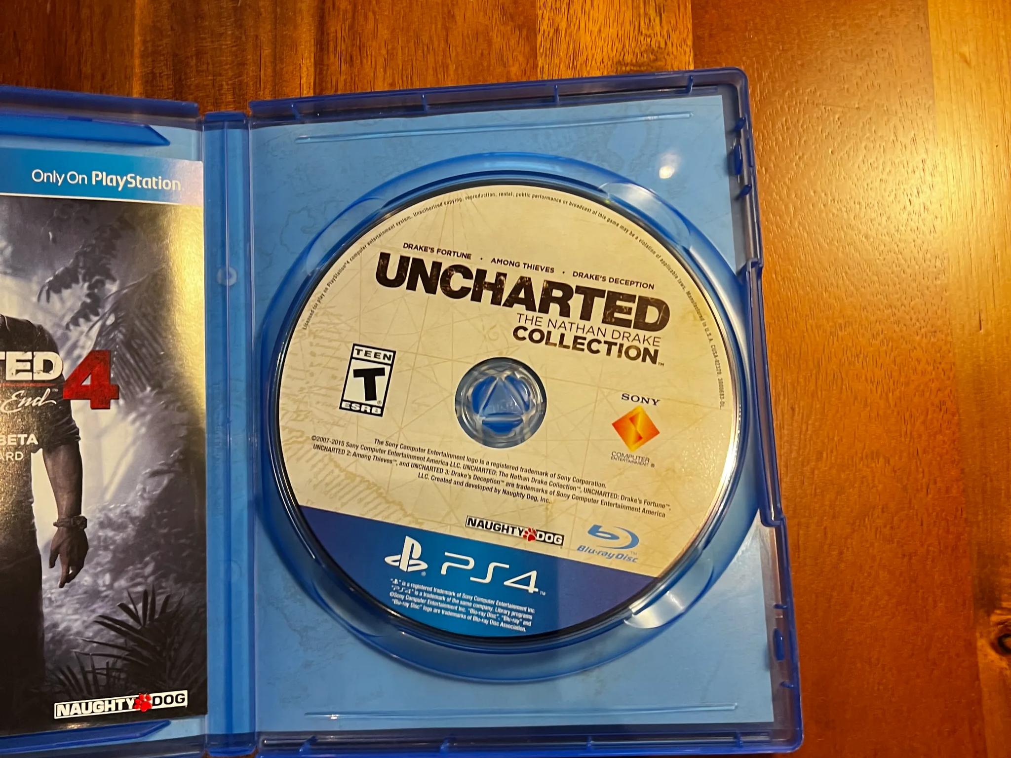 UNCHARTED NATHAN DRAKE COLLECTION PLAYSTATION EXCLUSIVE! ON SALE!