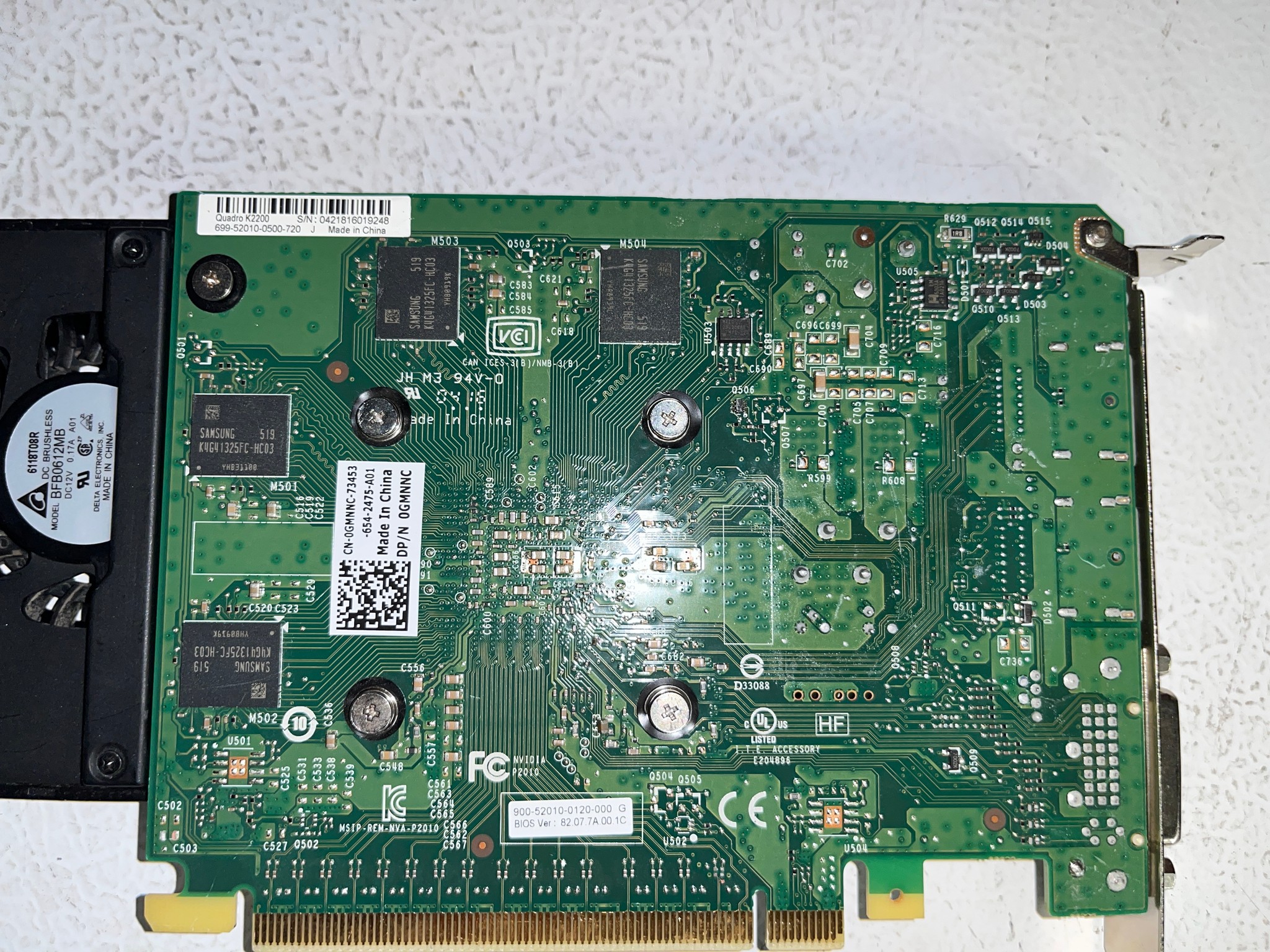 NVIDIA Quadro K2200 4GB GDDR5 Workstation GPU – DisplayPort & DVI – Tested