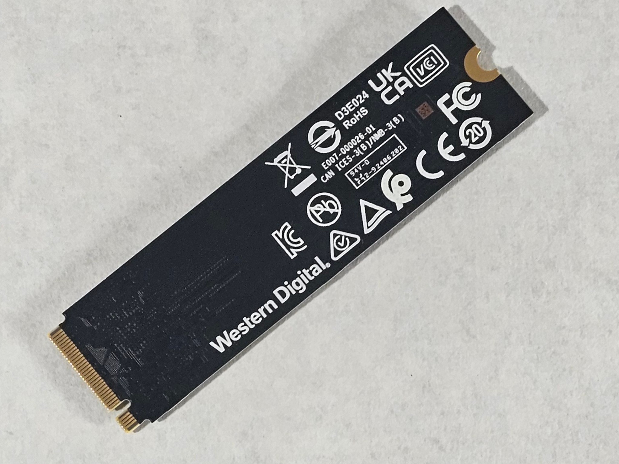 2TB NVMe M.2 SSD WD Blue SN580