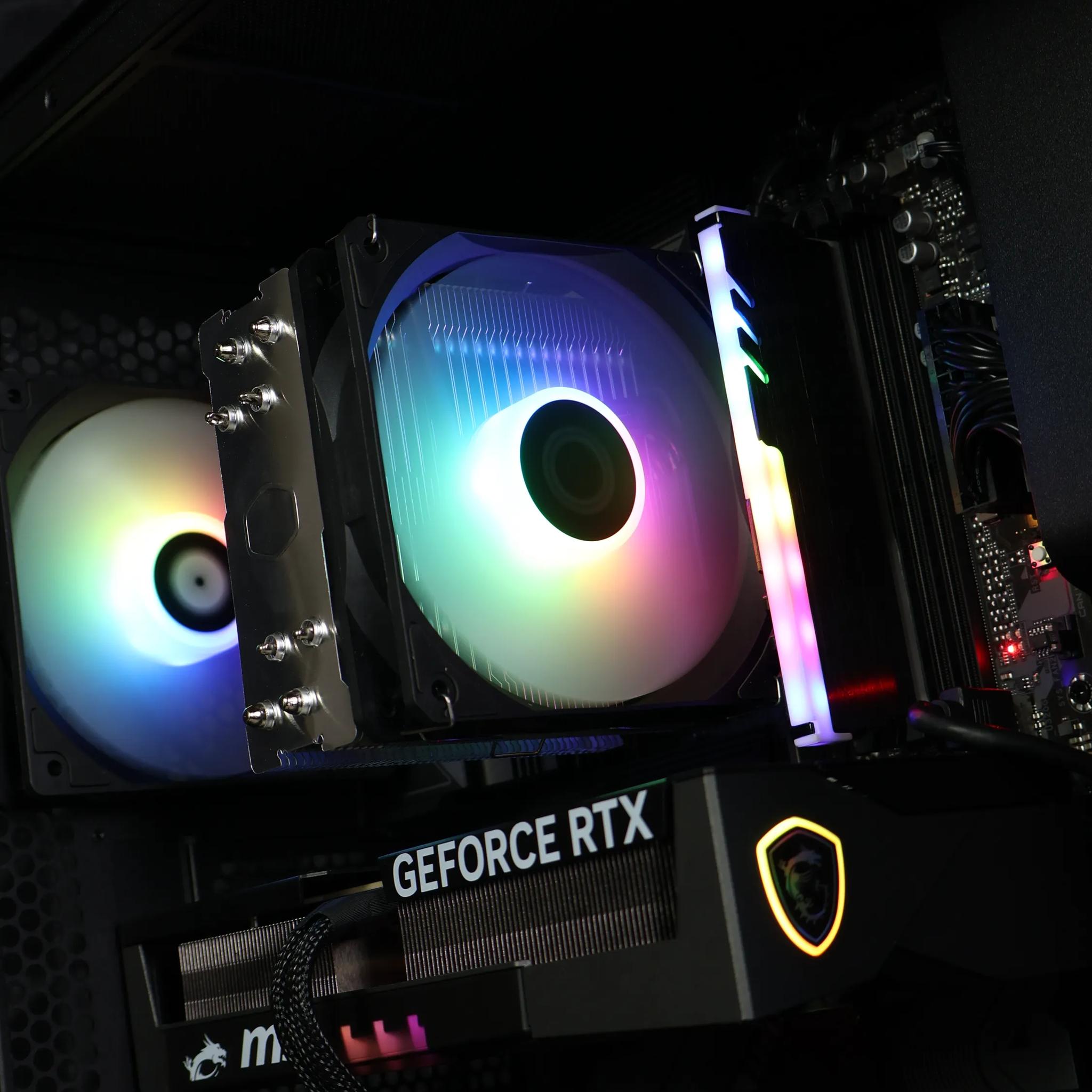 ⚫ Ryzen 7 8700F/RTX 5060Ti 8GB Gaming/Streaming PC ⚫