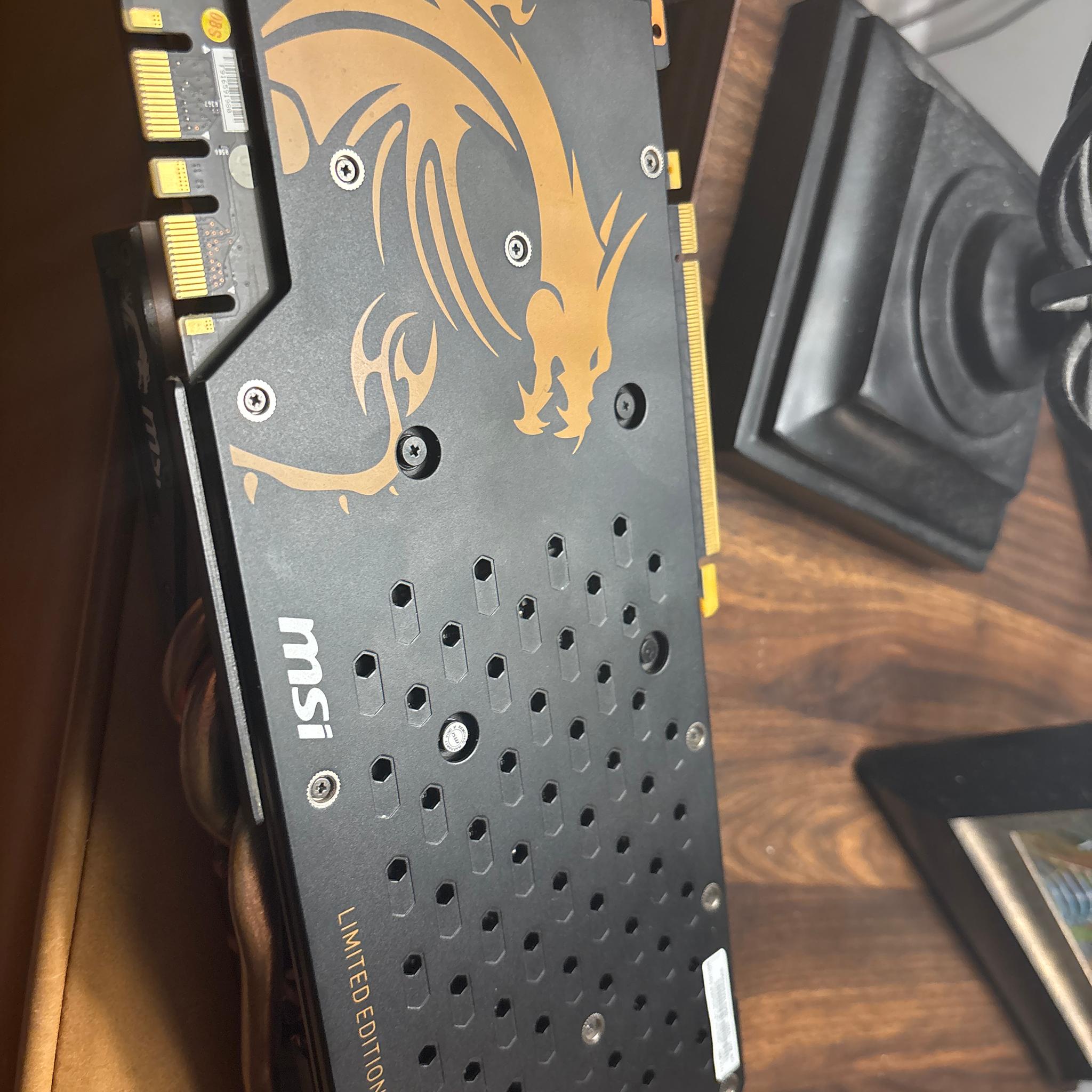 MSI Gtx 980Ti Golden Edition