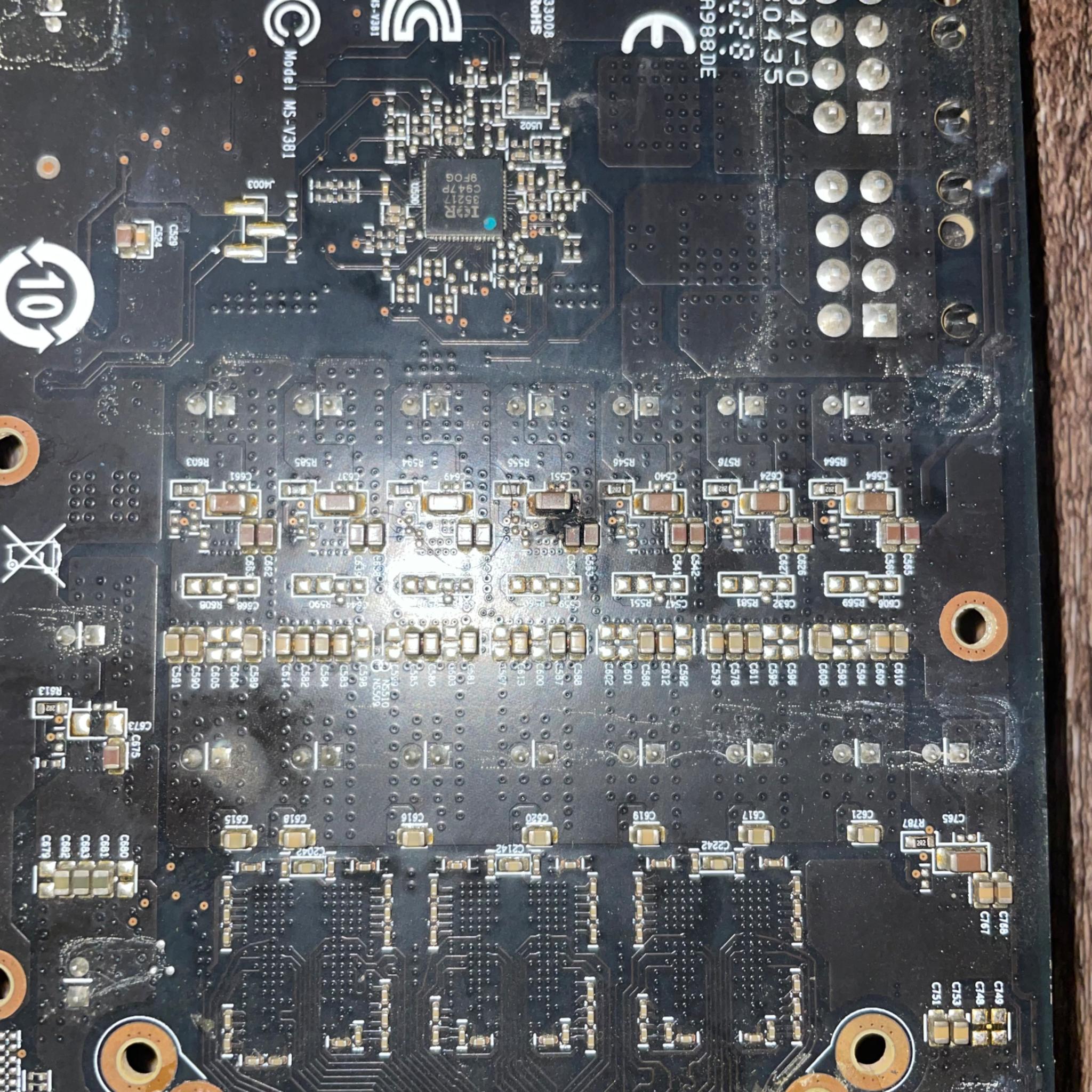 Msi Rx 5700xt for Parts/Repair