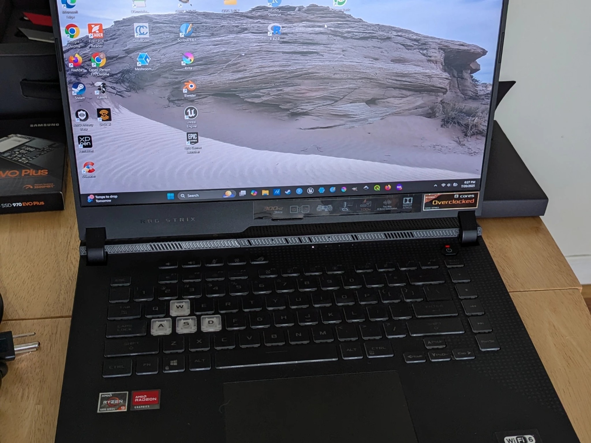 Asus G15 Advantage Edition w/ Ryzen 9 5900HX and RX 6800M
