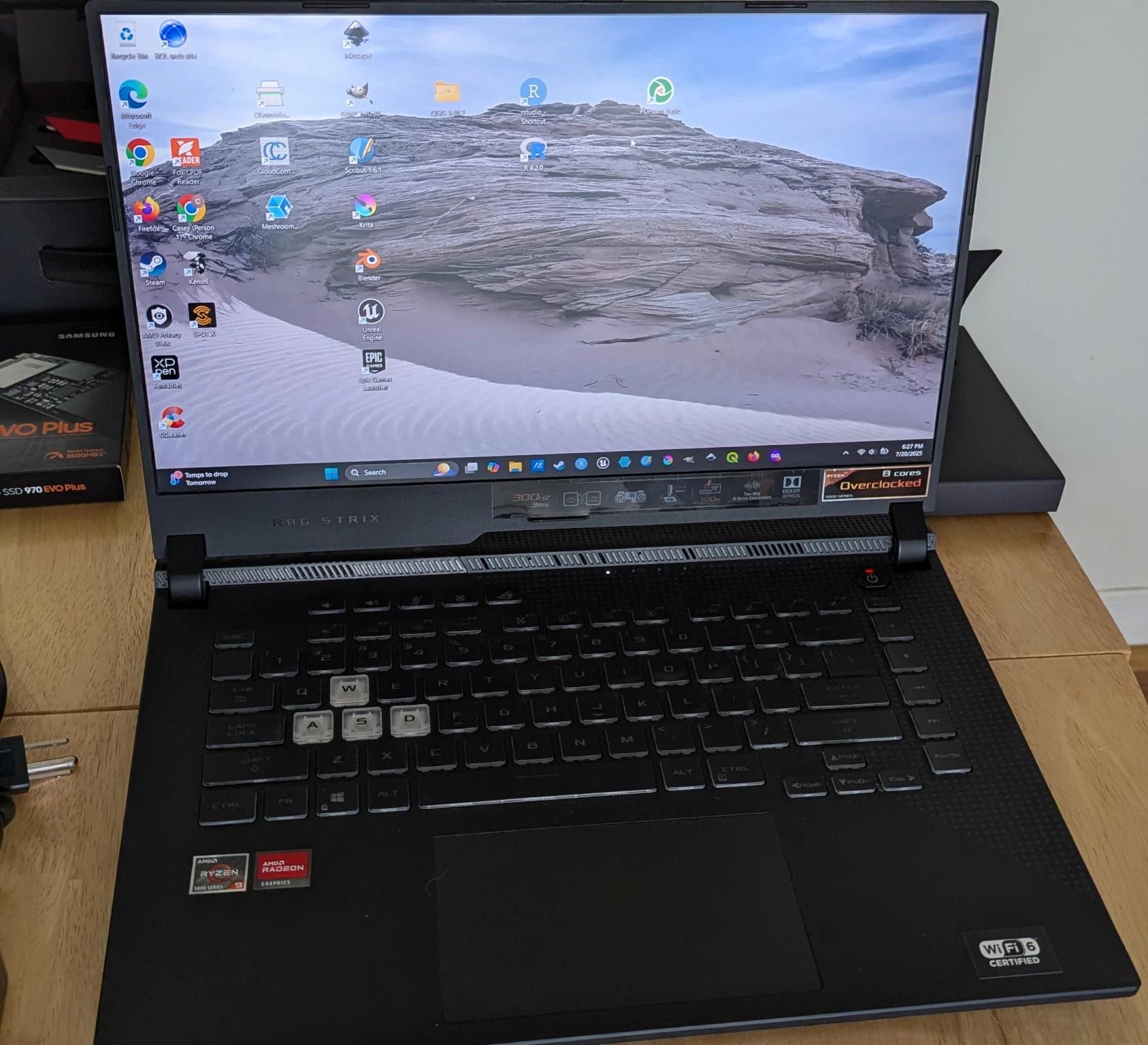 Asus G15 Advantage Edition w/ Ryzen 9 5900HX and RX 6800M