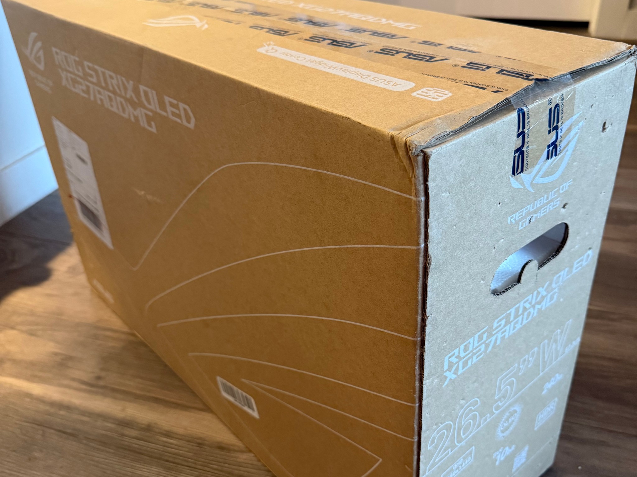NEW in Box! ASUS ROG Strix OLED 26.5" 1440p HDR 240 Hz Gaming Monitor