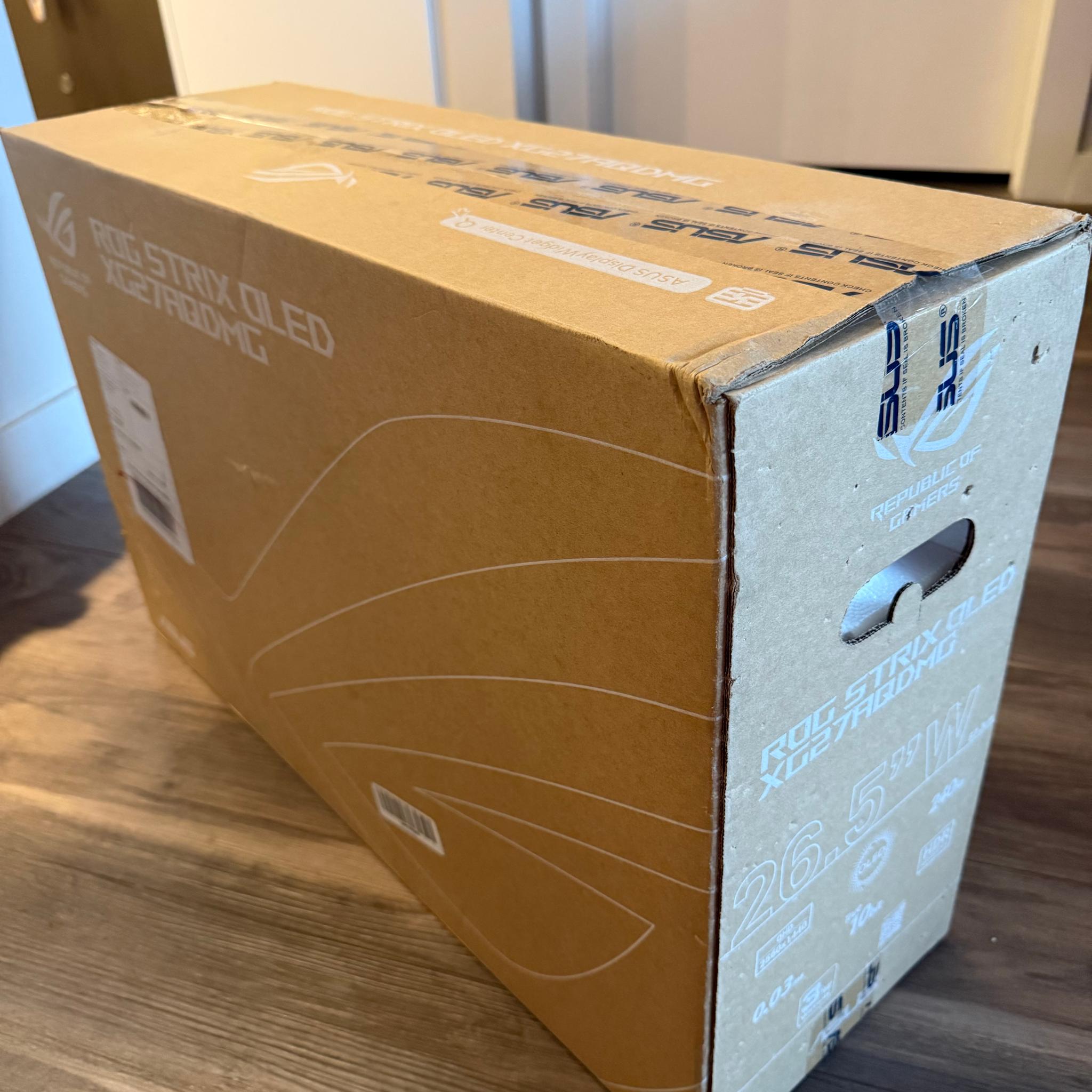 NEW in Box! ASUS ROG Strix OLED 26.5" 1440p HDR 240 Hz Gaming Monitor