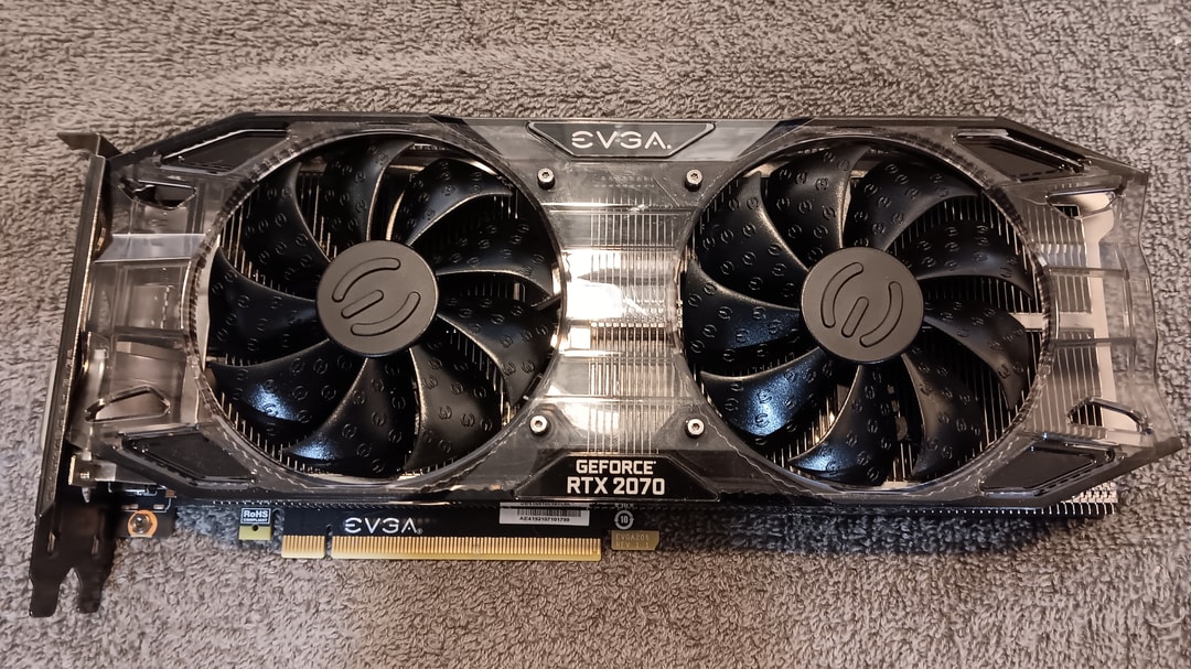 EVGA GeForce RTX-2070 8GB 08G-P4-1071-KR GPU Tested Jawa