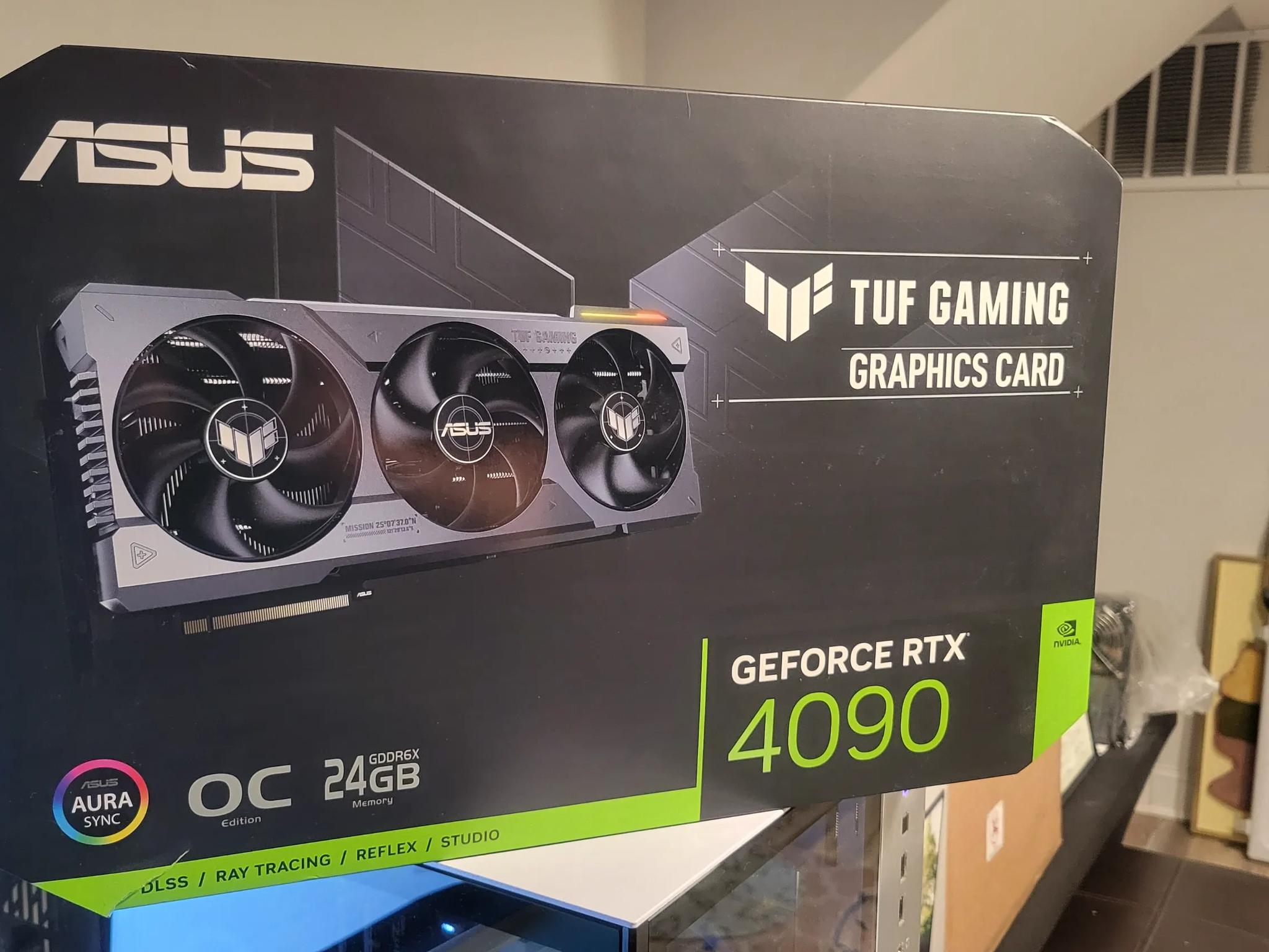 RTX 4090 ASUS TUF Gaming OC 24G(Original Owner w/receipt) - Flawless