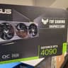 RTX 4090 ASUS TUF Gaming OC 24G(Original Owner w/receipt) - Flawless