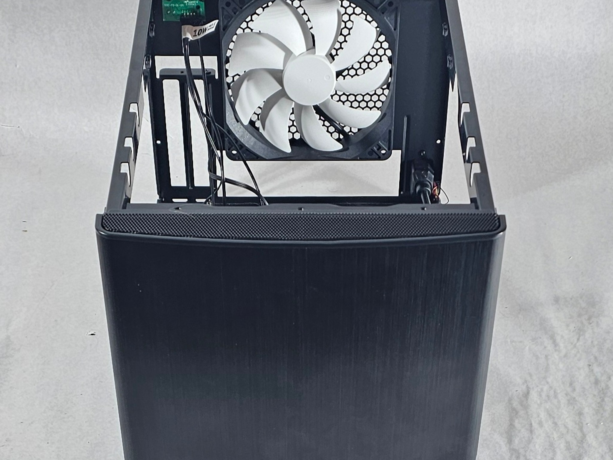 Black ITX PC Case w/ 3 Fans