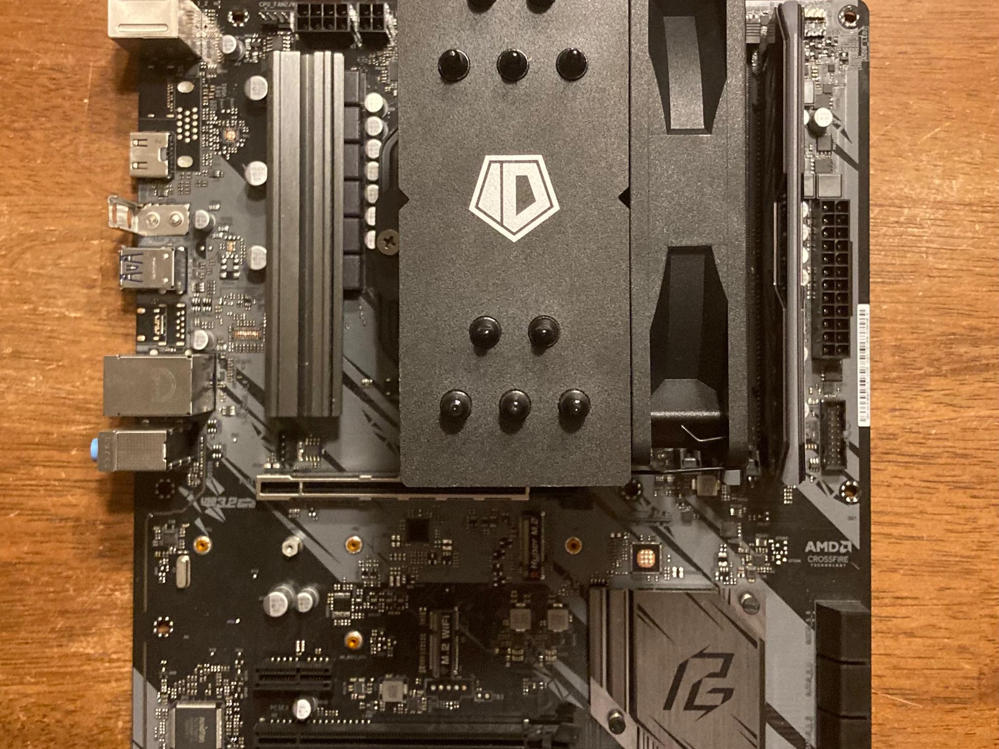 (AM4 COMBO) ASRock B550 + Ryzen 5 3600 + RGB Cooler + 16GB RGB DDR4 + 500GB NVME SSD