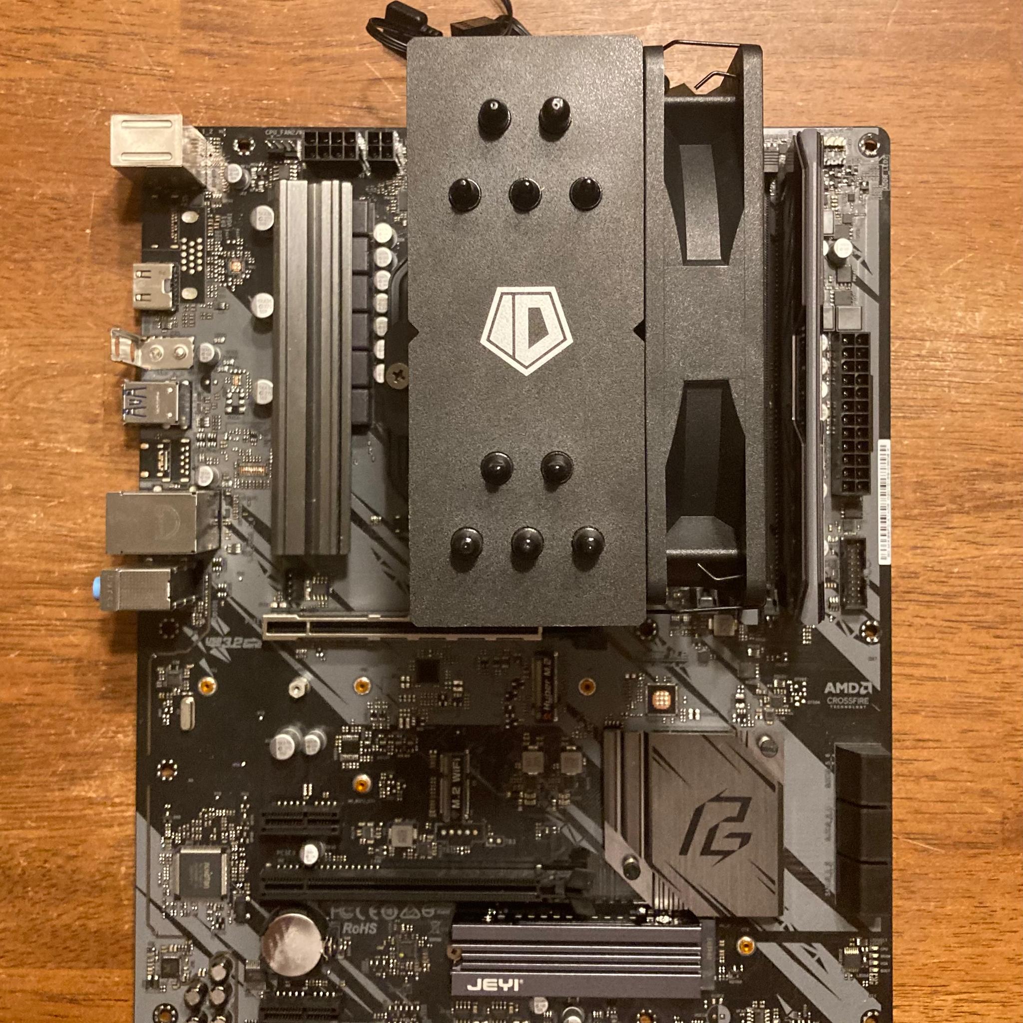 (AM4 COMBO) ASRock B550 + Ryzen 5 3600 + RGB Cooler + 16GB RGB DDR4 + 500GB NVME SSD