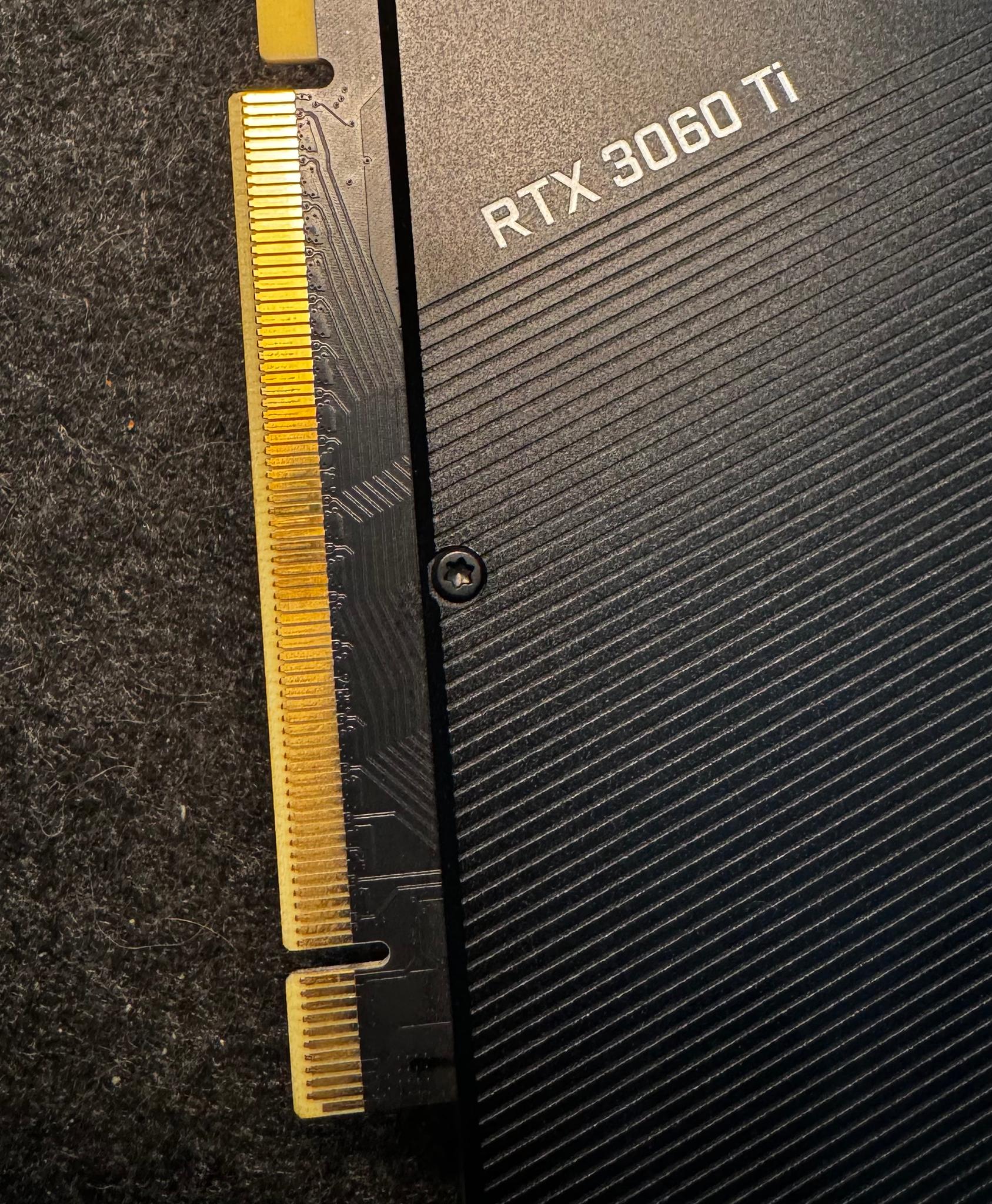 NVIDIA GeForce RTX 3060 Ti Founders Edition 8GB GDDR6 Graphics Card