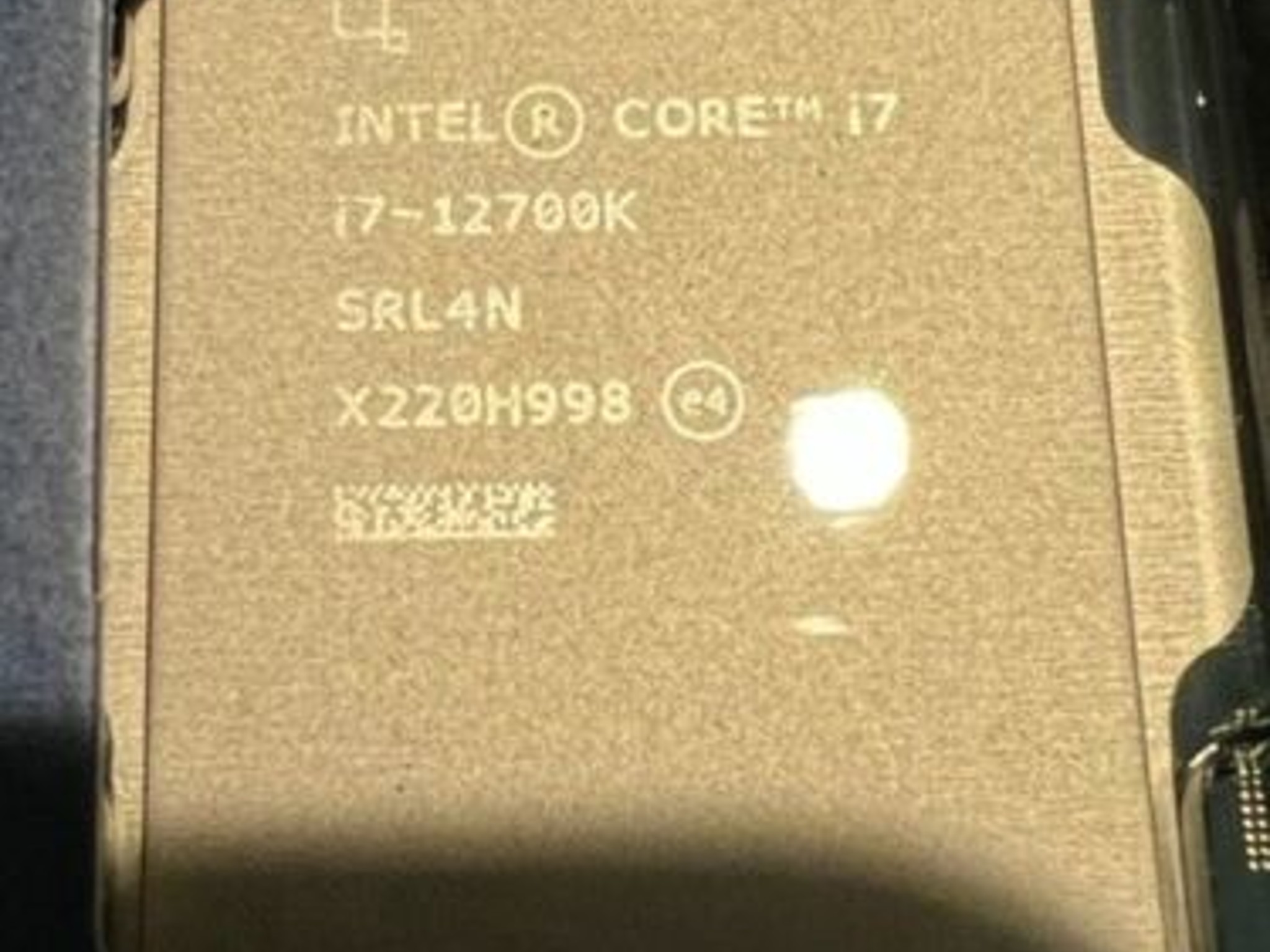 Intel Core i7-12700K 12th Gen Alder Lake 12 Core 3.6GHz LGA 1700 CPU Processor