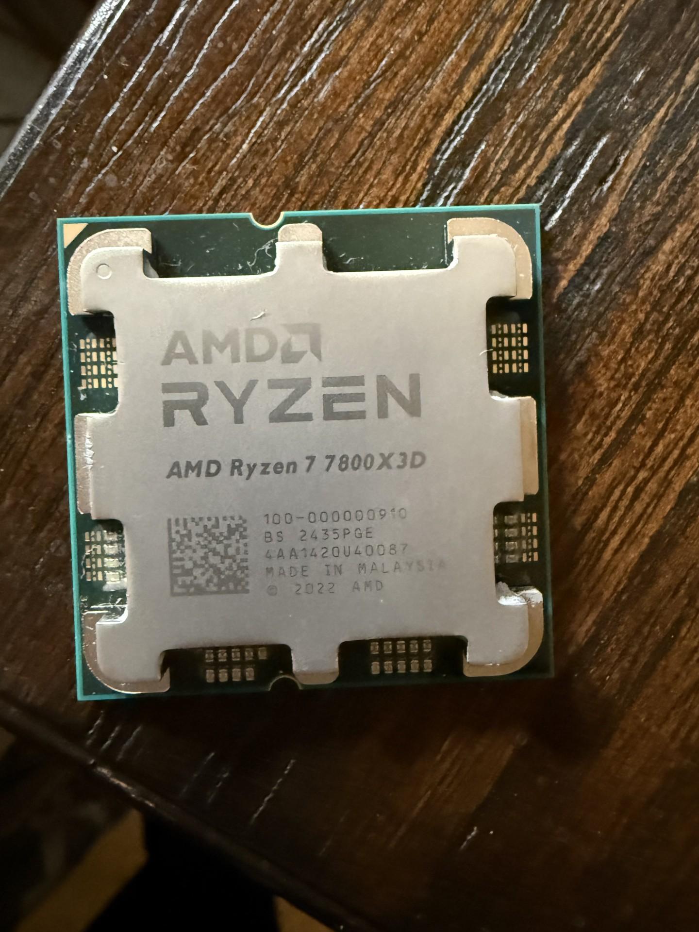 AMD Ryzen 7 7800X3D