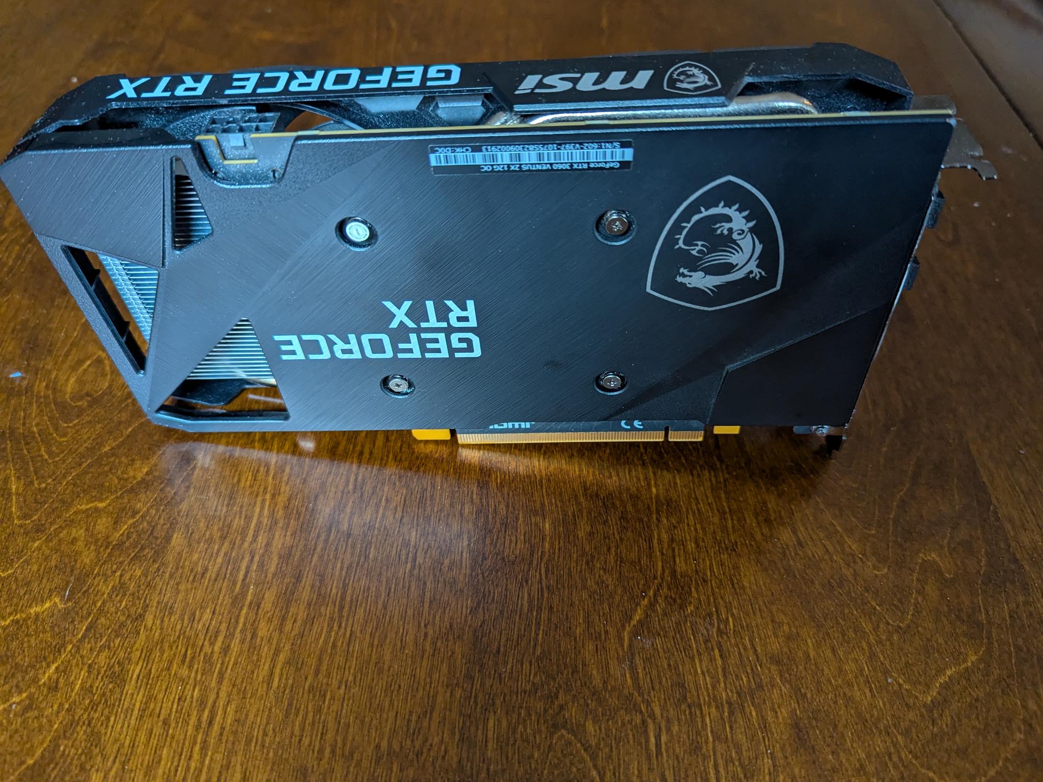 MSI GeForce RTX 3060 Ventus 2X 12G OC