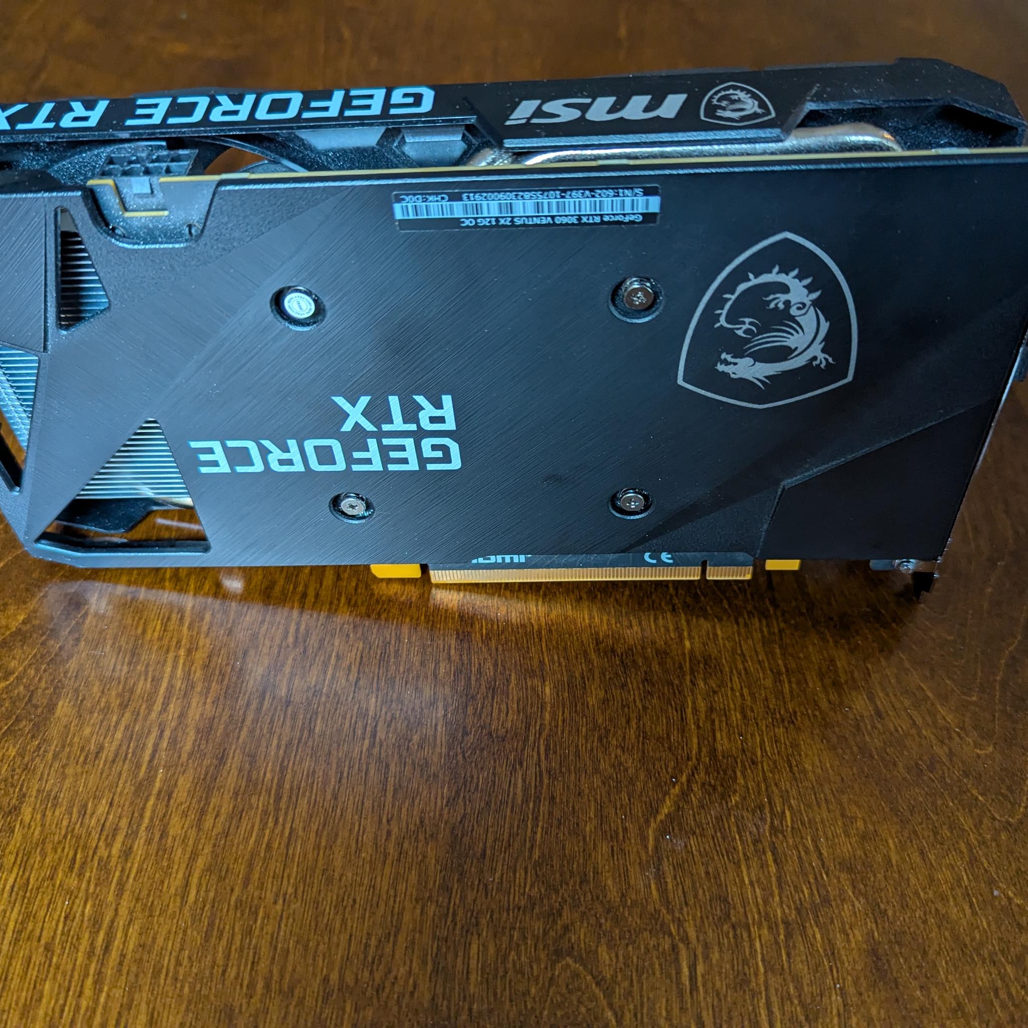 MSI GeForce RTX 3060 Ventus 2X 12G OC