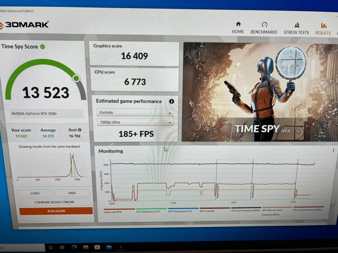 EVGA - GeForce RTX 3080 XC3 ULTRA GAMING 10GB (FHR)