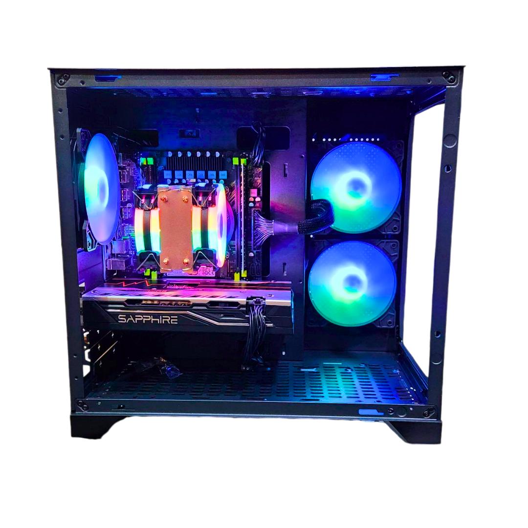 🎑Outlook🌄: RX 580 8GB | Xeon E5-2650 V3 | 16GB DDR4 RAM | 512GB SSD | 5 Fans | RGB Gaming PC