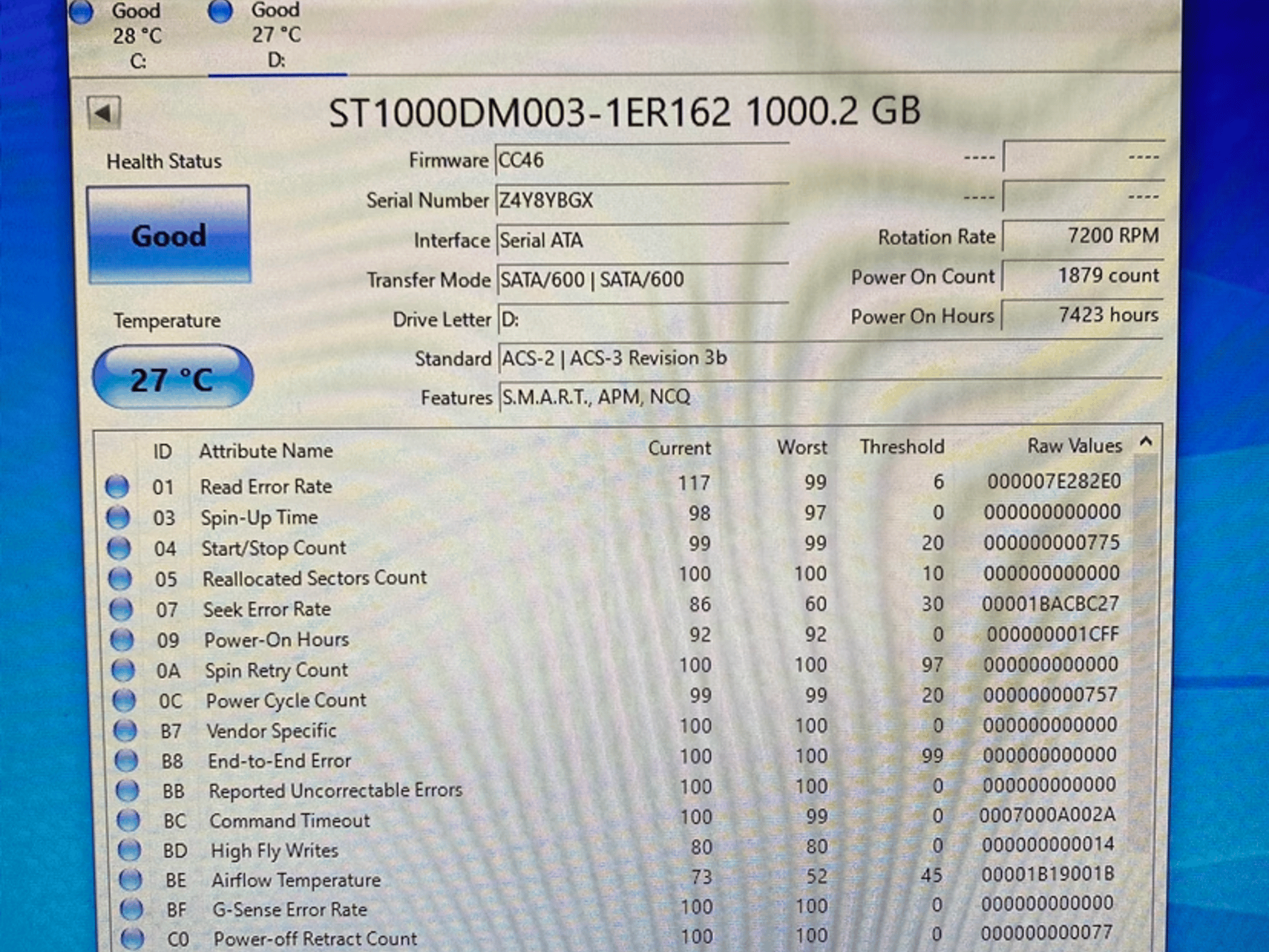 Seagate 1TB Hard Disk Drive 