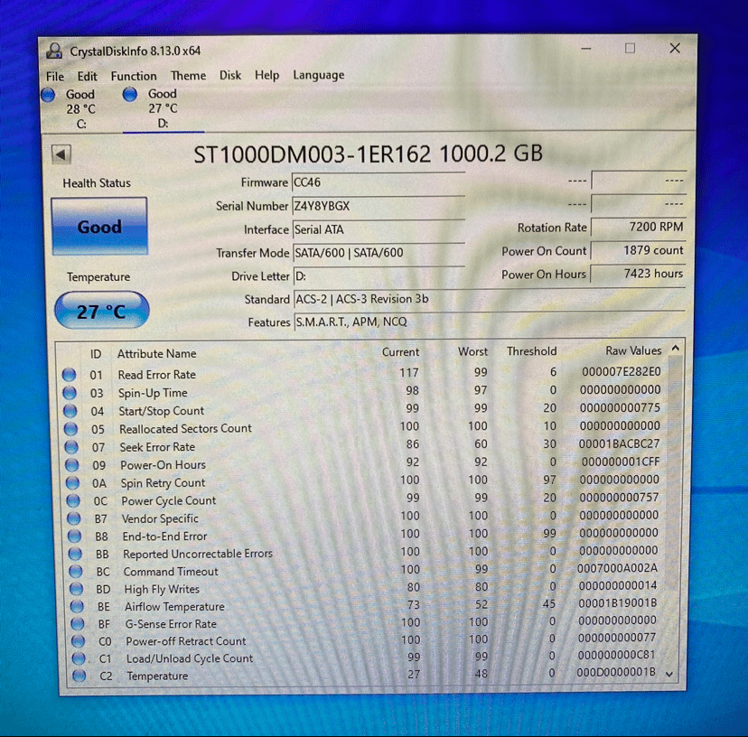 Seagate 1TB Hard Disk Drive 