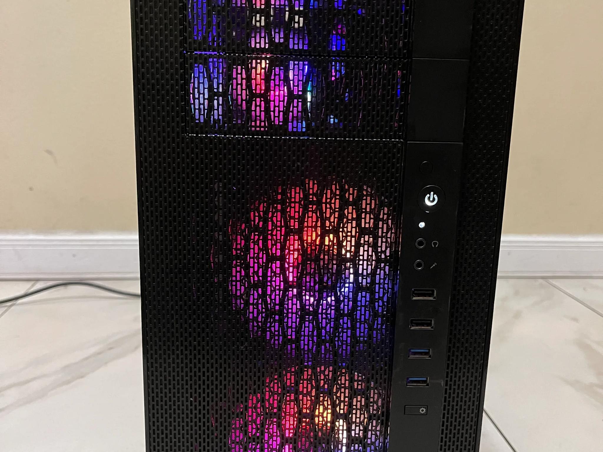 🔥 Budget RGB Gaming PC – R9 270x, Intel Core i5, 12GB RAM, 256GB SSD+1TB HDD, with RGB Remote