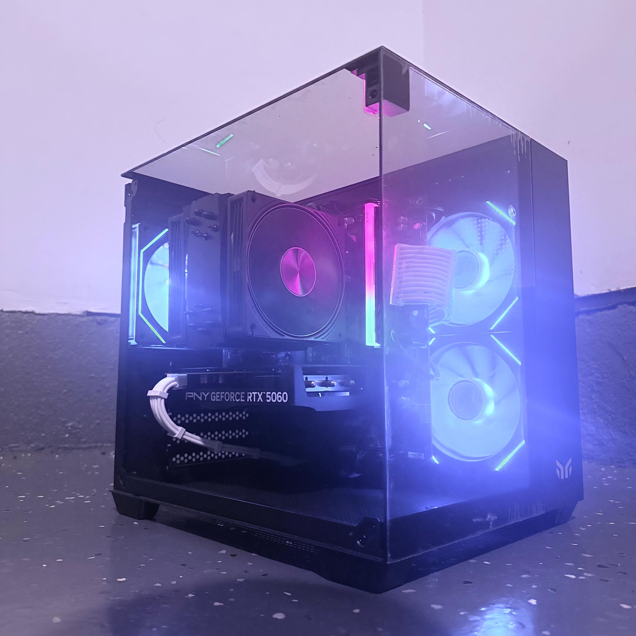 🌈"Arctic Eclipse"⚪️ | 1080p Gaming | RTX 5060 | Ryzen 5 8400F | 16GB DDR5 | 1TB SSD | Free Shipping