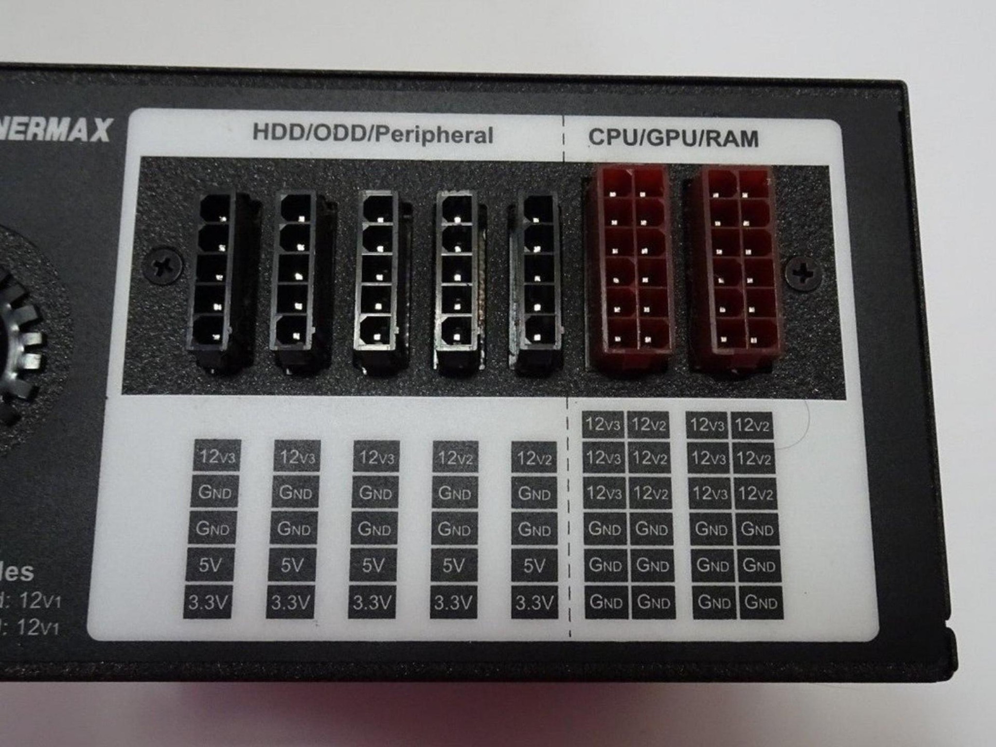 READ FOR PARTS NOT WORKING Platimax 500 Watt Modular Power Supply