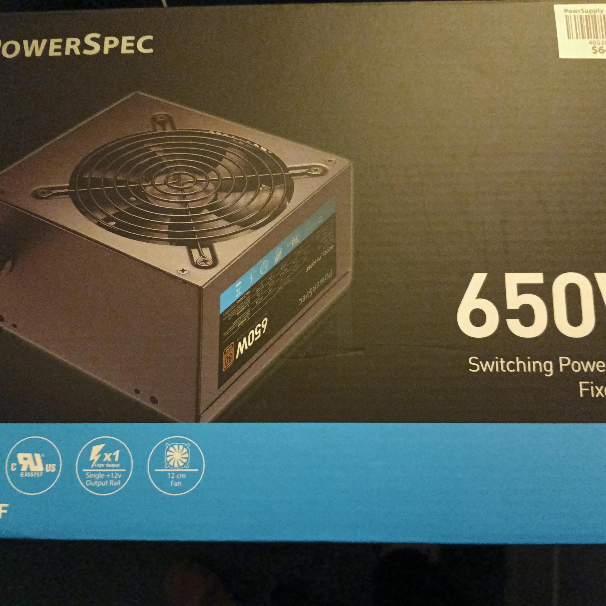 PowerSpec PS 650BF