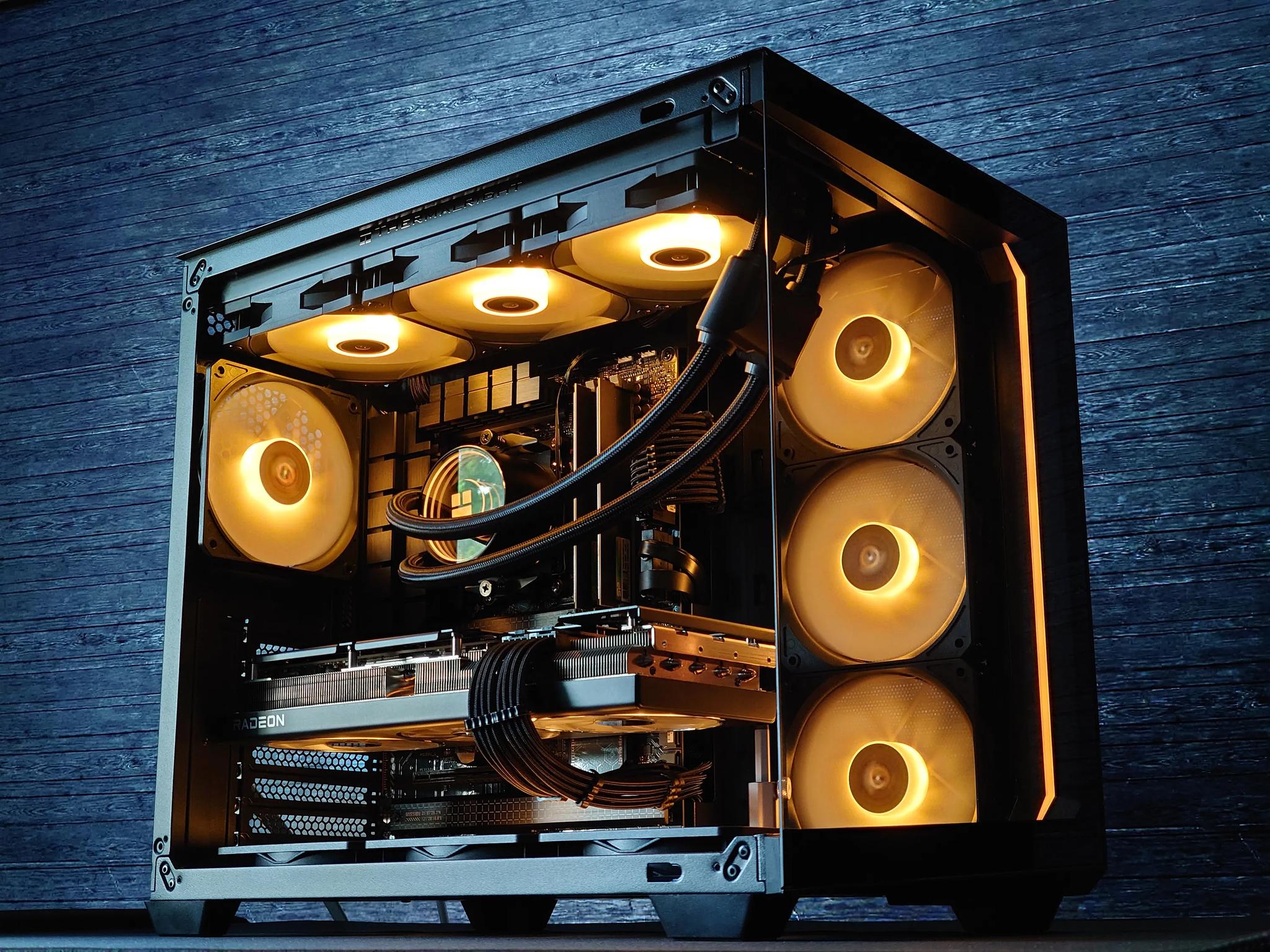 🌌🌑Dark Nebula🔭Liquid Cooled Gaming PC🔭AMD RX 7800 XT 16GB🔭Ryzen 5 7500F🔭32GB DDR5🔭1TB