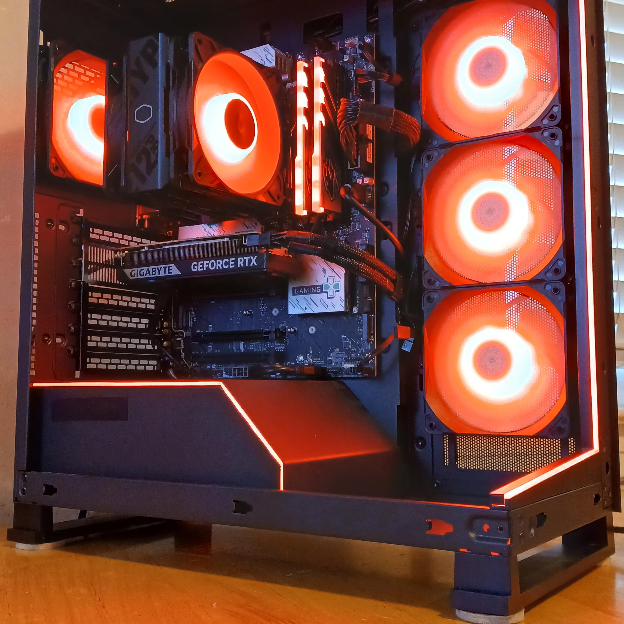 RTX 5060 | 32GB DDR5 | Ryzen 5 9600X | 1TB NVME | Win 11 PRO | Wi-Fi 7 | GAMING PC for 1080/1440P