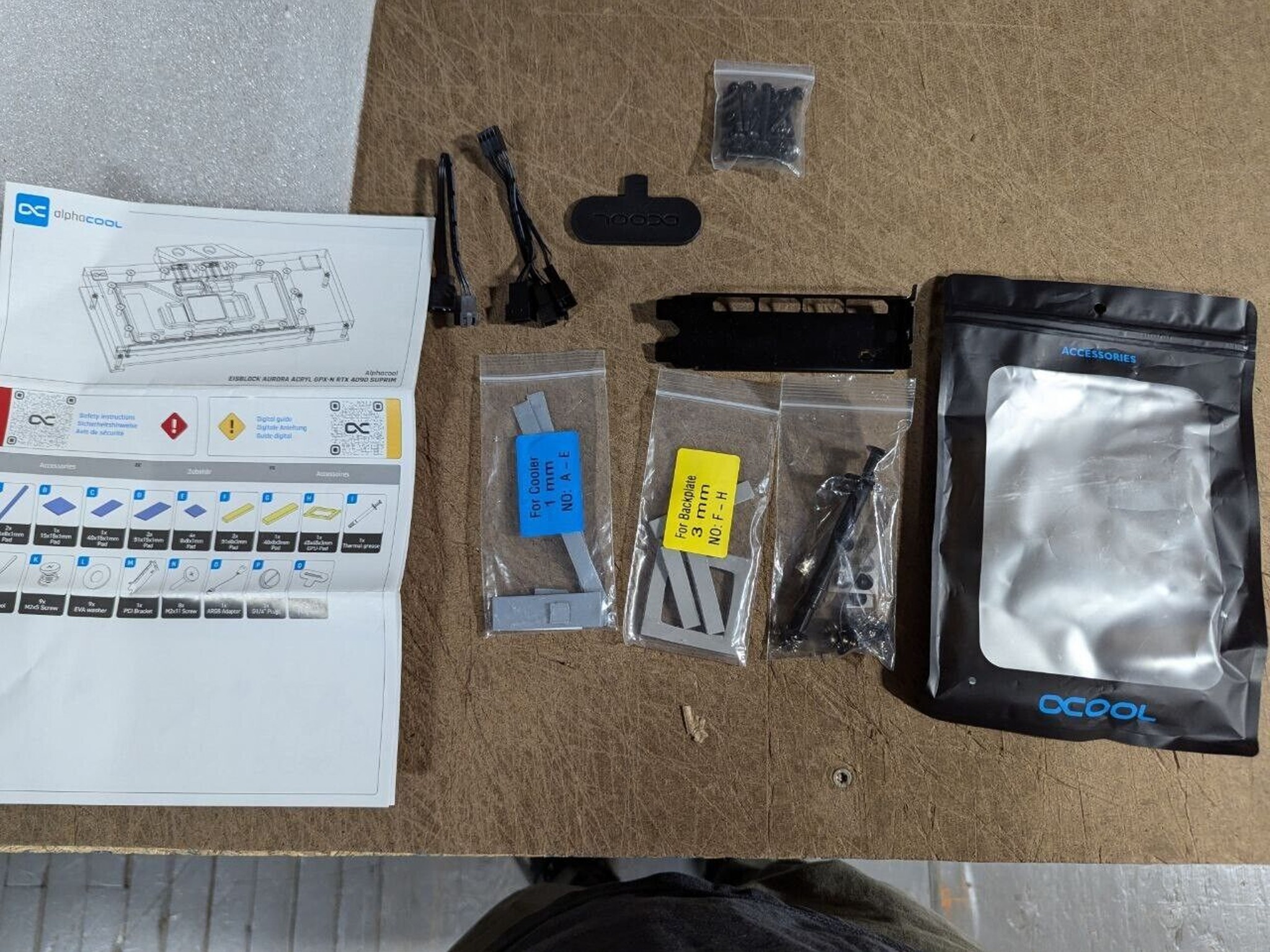 Alphacool Eiswolf 2 AIO - 360mm RTX 4090 Suprim with Backplate (14486)