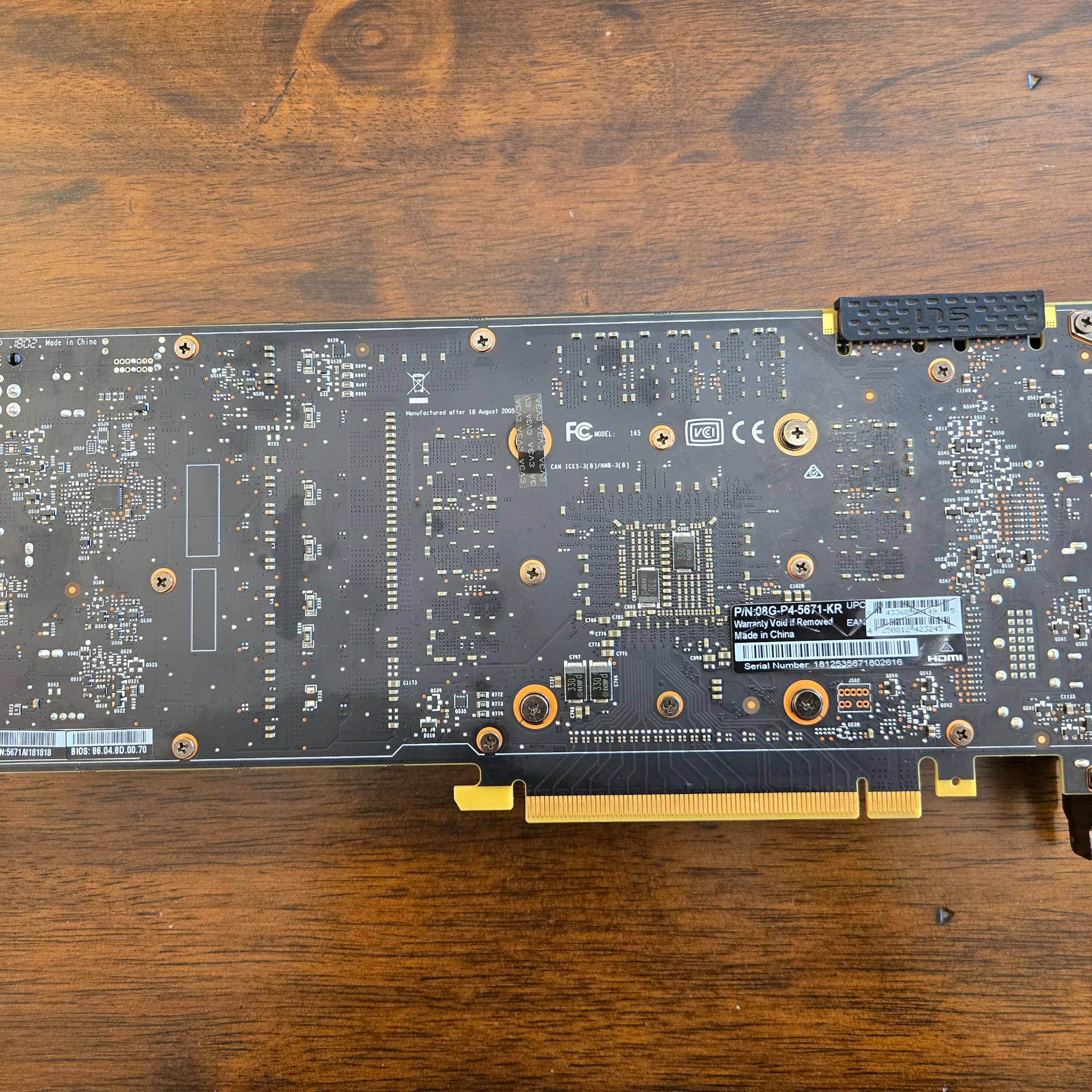 EVGA GeForce GTX 1070 Ti SC GAMING ACX 3.0 8GB GDDR5 08G-P4-5671-KR