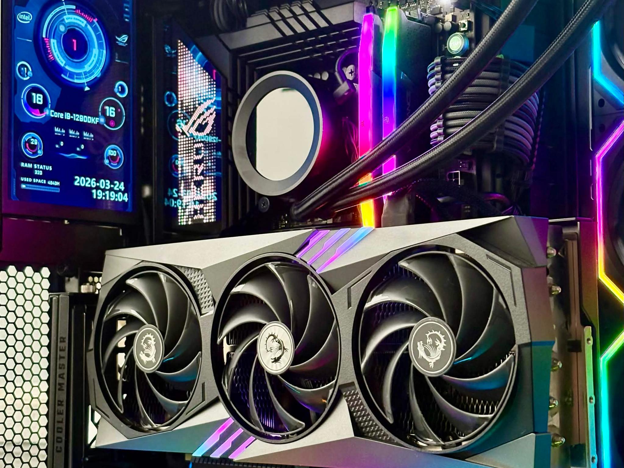 🐈‍⬛ Black Cat Aetherfang Revenant – i9-12900K | RTX 4070 Ti RGB Showcase PC