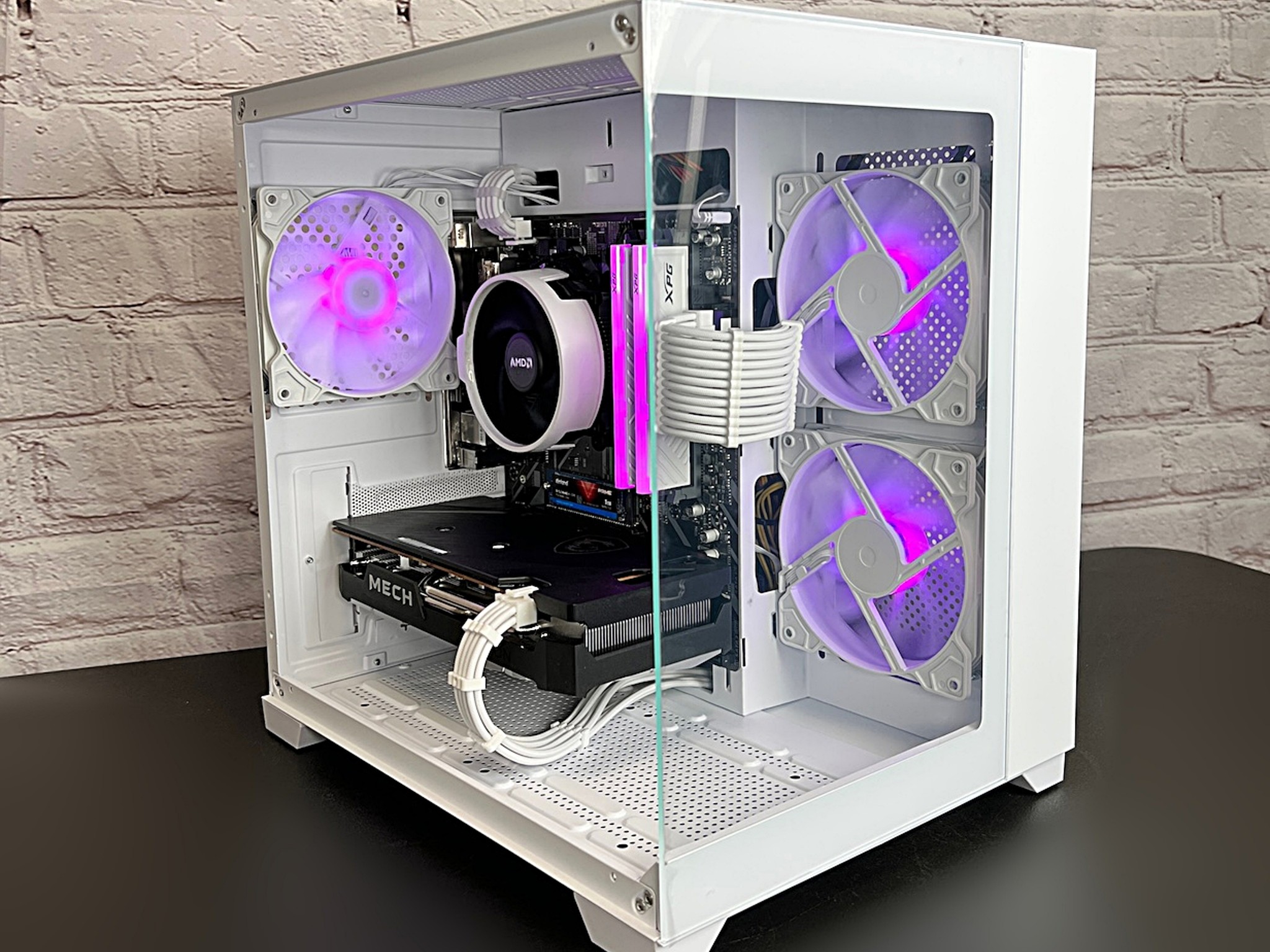 Ryzen 5 3600 RX 6600 16GB RAM 1TB M.2 Wifi 5 Bluetooth Window 10 Gaming PC