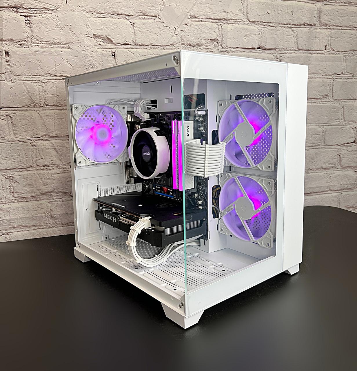 Ryzen 5 3600 RX 6600 16GB RAM 1TB M.2 Wifi 5 Bluetooth Window 10 Gaming PC