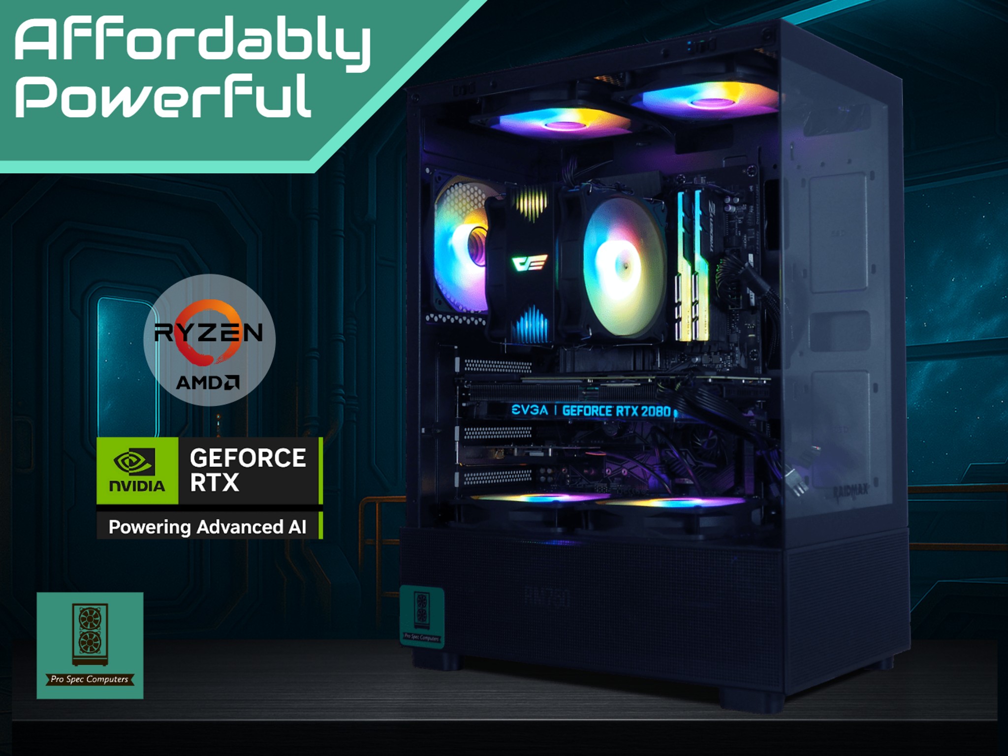 The Performance -  2080 Super | AM4 | 16gb DDR4| 1tb SSD | 750w | WIFI/BT