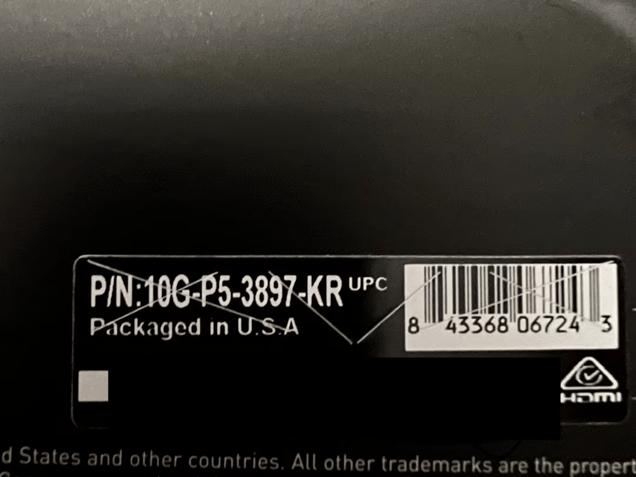 EVGA GeForce RTX 3080 FTW3 ULTRA GAMING warranty replacement, new in box!