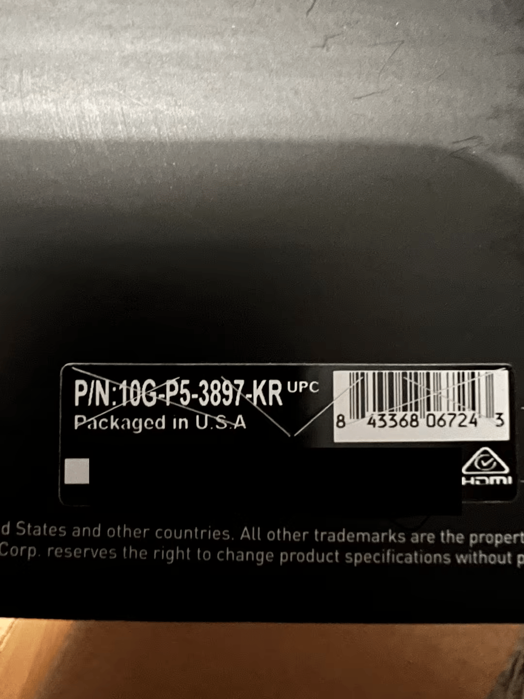EVGA GeForce RTX 3080 FTW3 ULTRA GAMING warranty replacement, new in box!